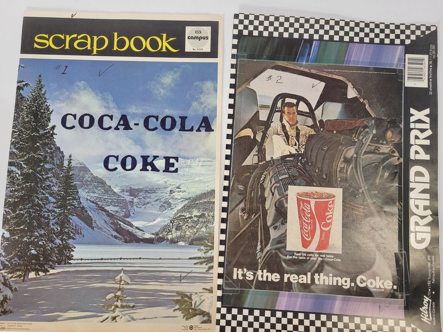 Large Vintage Coca-Cola Canadian Advertising Ephemera Archive – Scrapbooks, Promotions & Collector Papers
