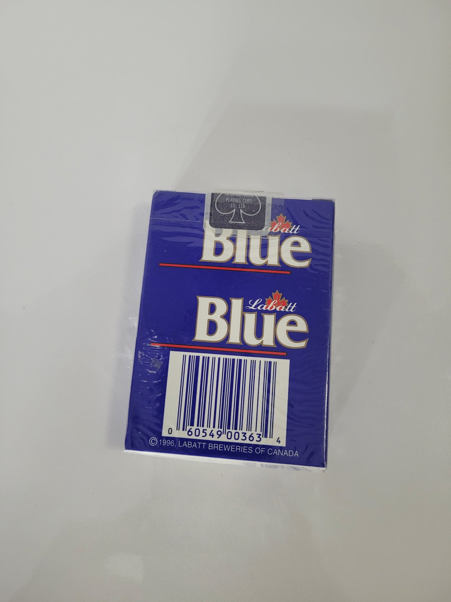 1996 Labatt Blue Playing Cards – Factory-Sealed Advertising Deck
