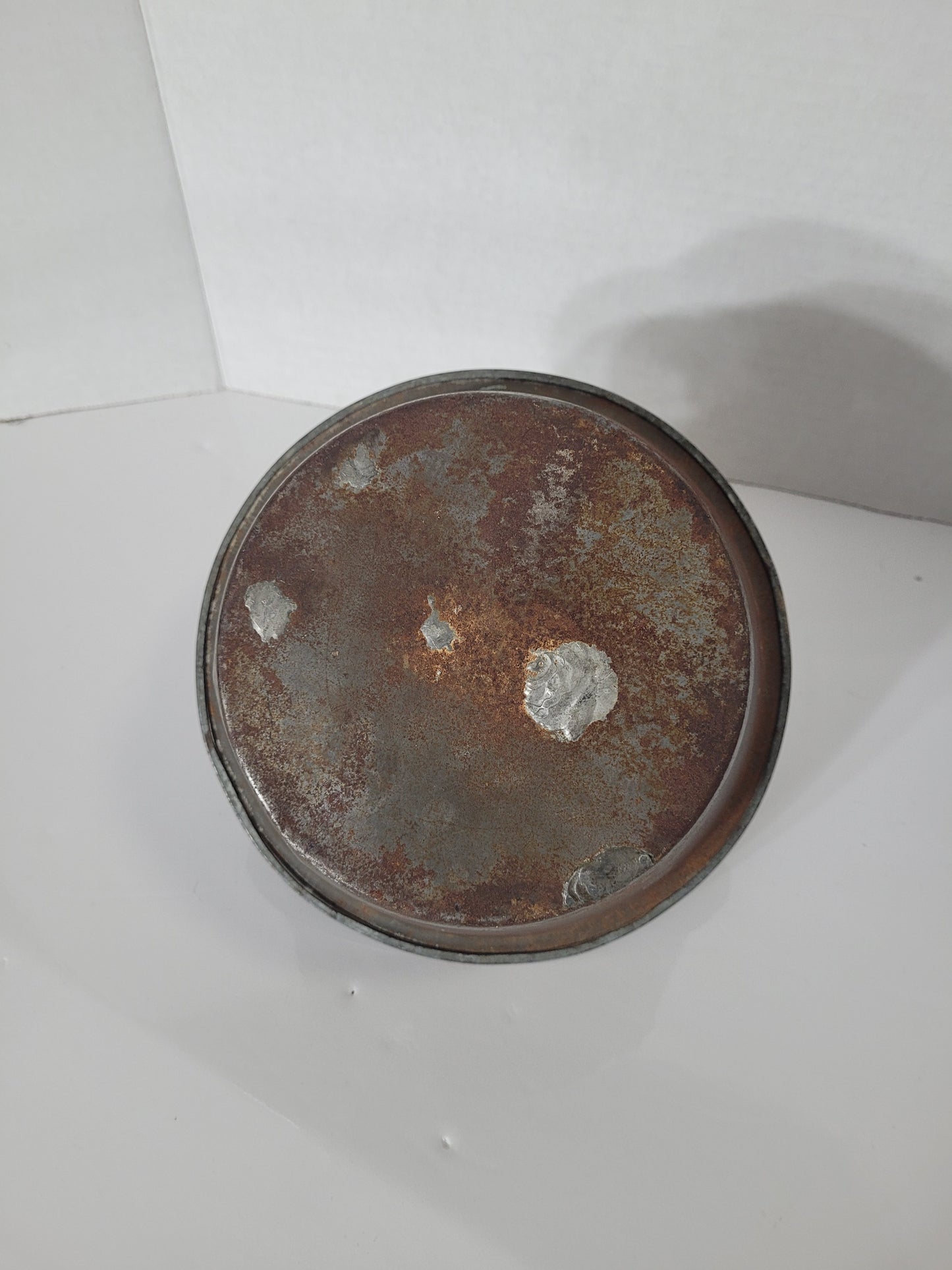 Antique Miller Metal Kerosene Oil Lamp Font & Burner – Restoration Piece
