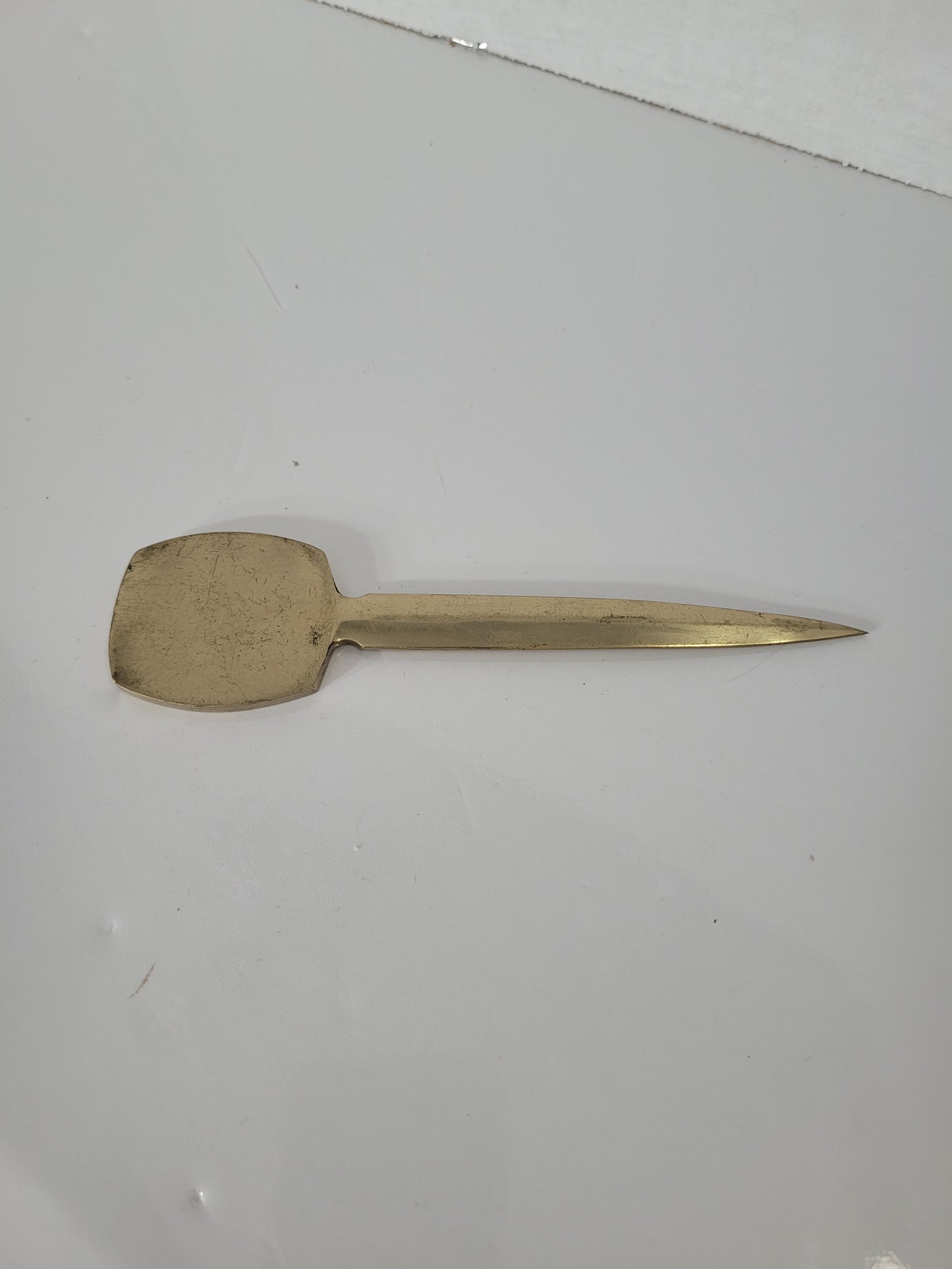 Vintage Coors Light Advertising Letter Opener – Gold-Tone – 6.5"