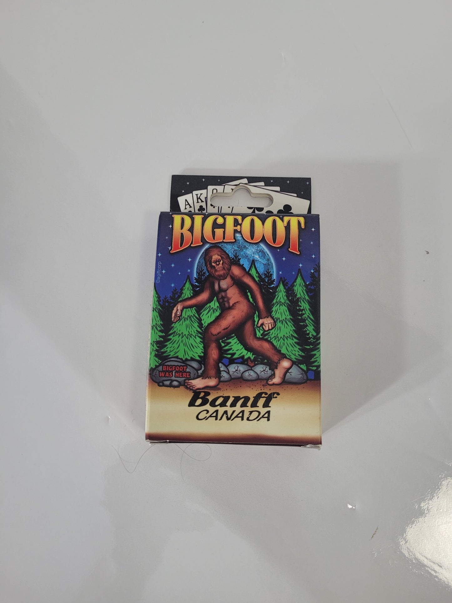 Bigfoot Banff Canada Playing Cards – Sasquatch Souvenir Deck