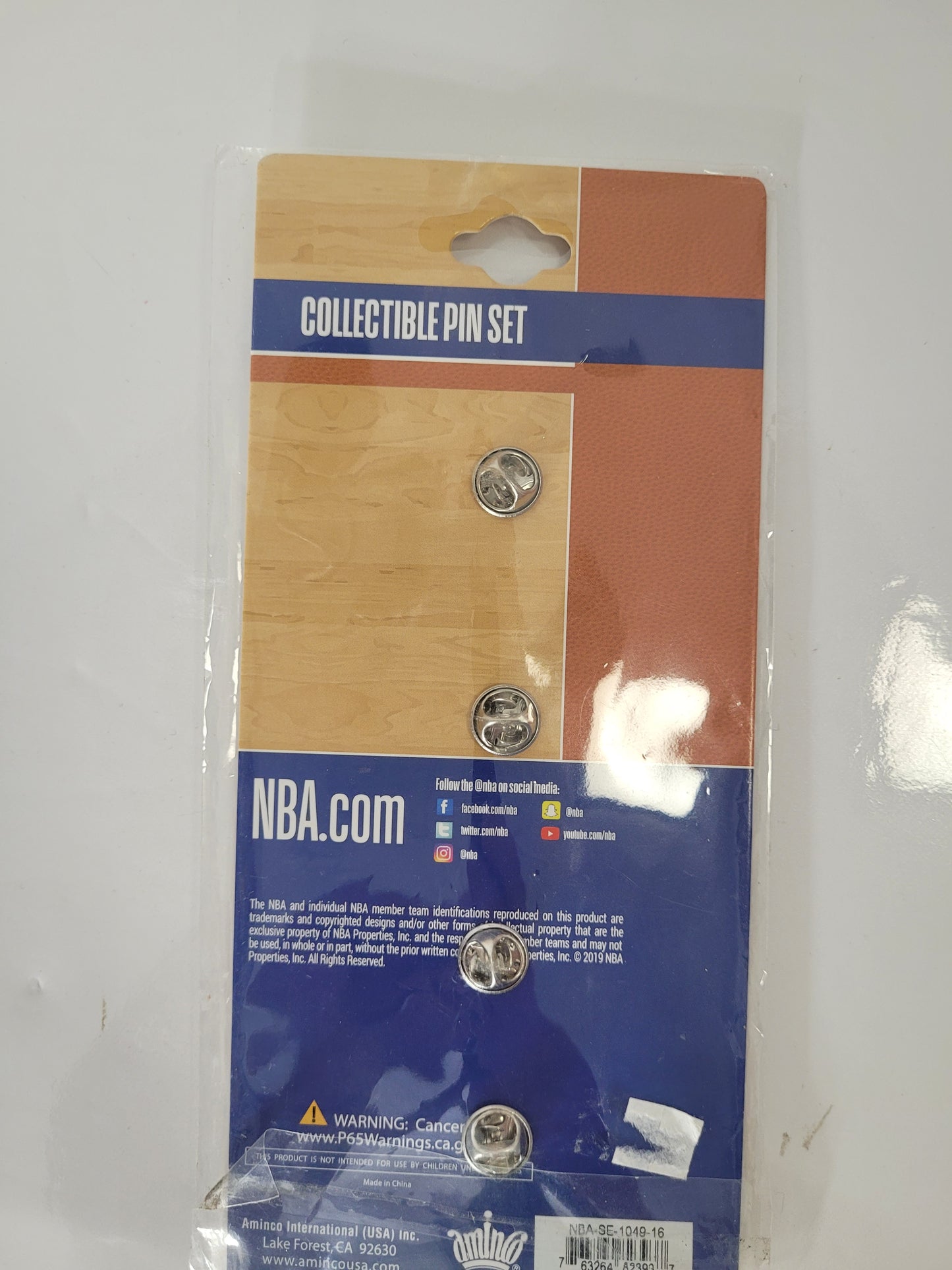 Dallas Mavericks NBA 4-Piece Logo Evolution Collectible Pin Set – Aminco – New in Package