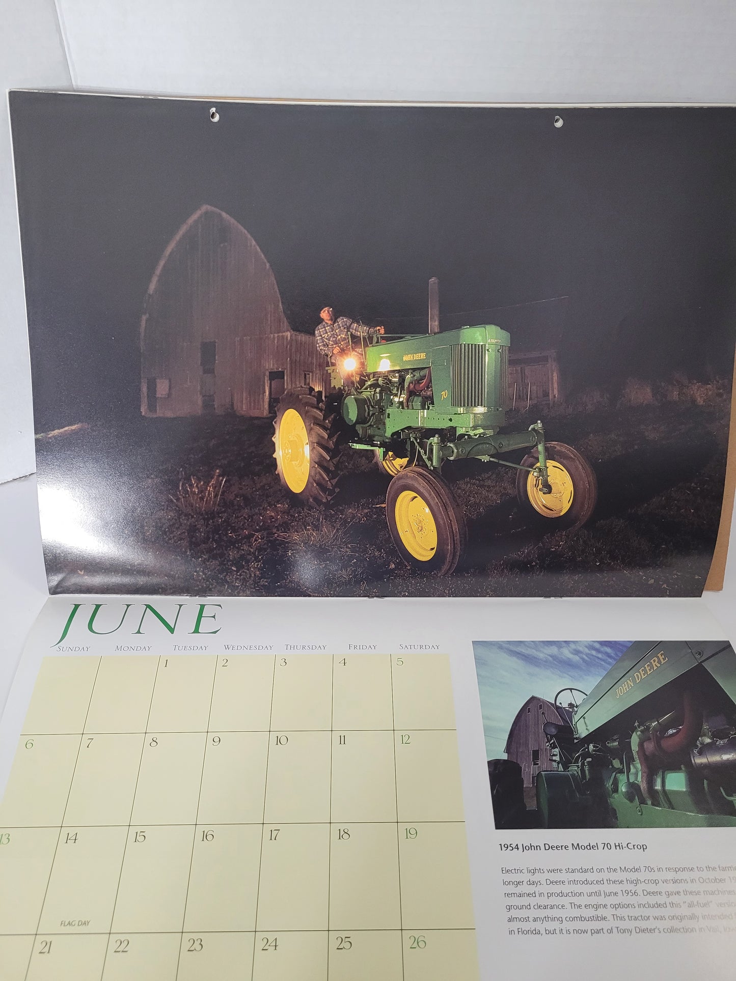 2004 John Deere Farm Tractors 16-Month Calendar – Randy Leffingwell – Licensed John Deere