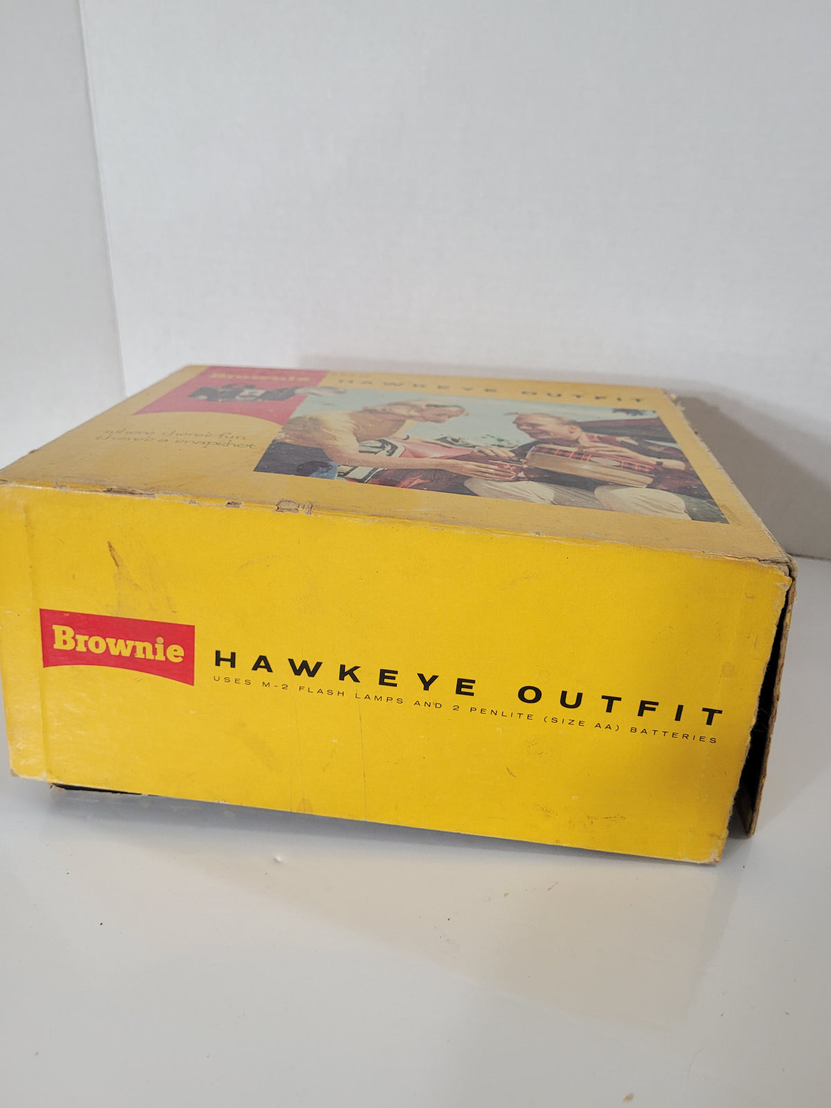 Vintage Kodak Brownie Hawkeye Flash Outfit – Camera, Flash, Box & Manuals