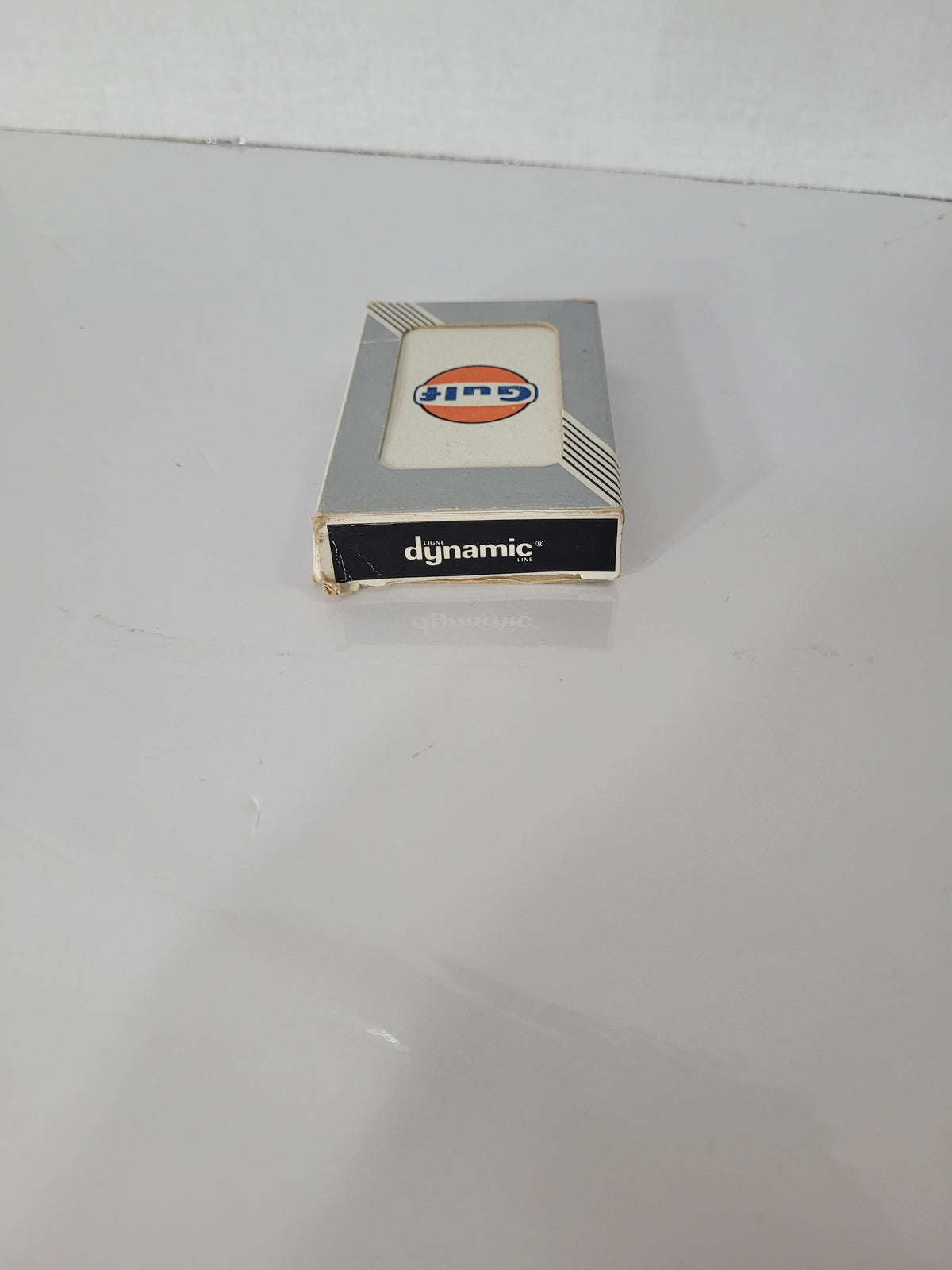 Vintage Gulf Oil Advertising Playing Cards – 54-Card Deck with Original Dynamic Line Box