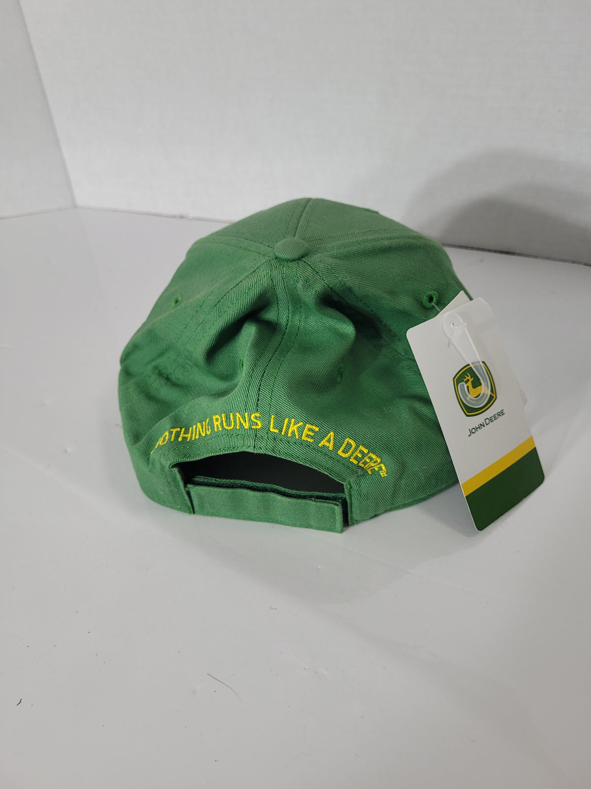 John Deere Green Embroidered Logo Cap – Adjustable – Tags Attached