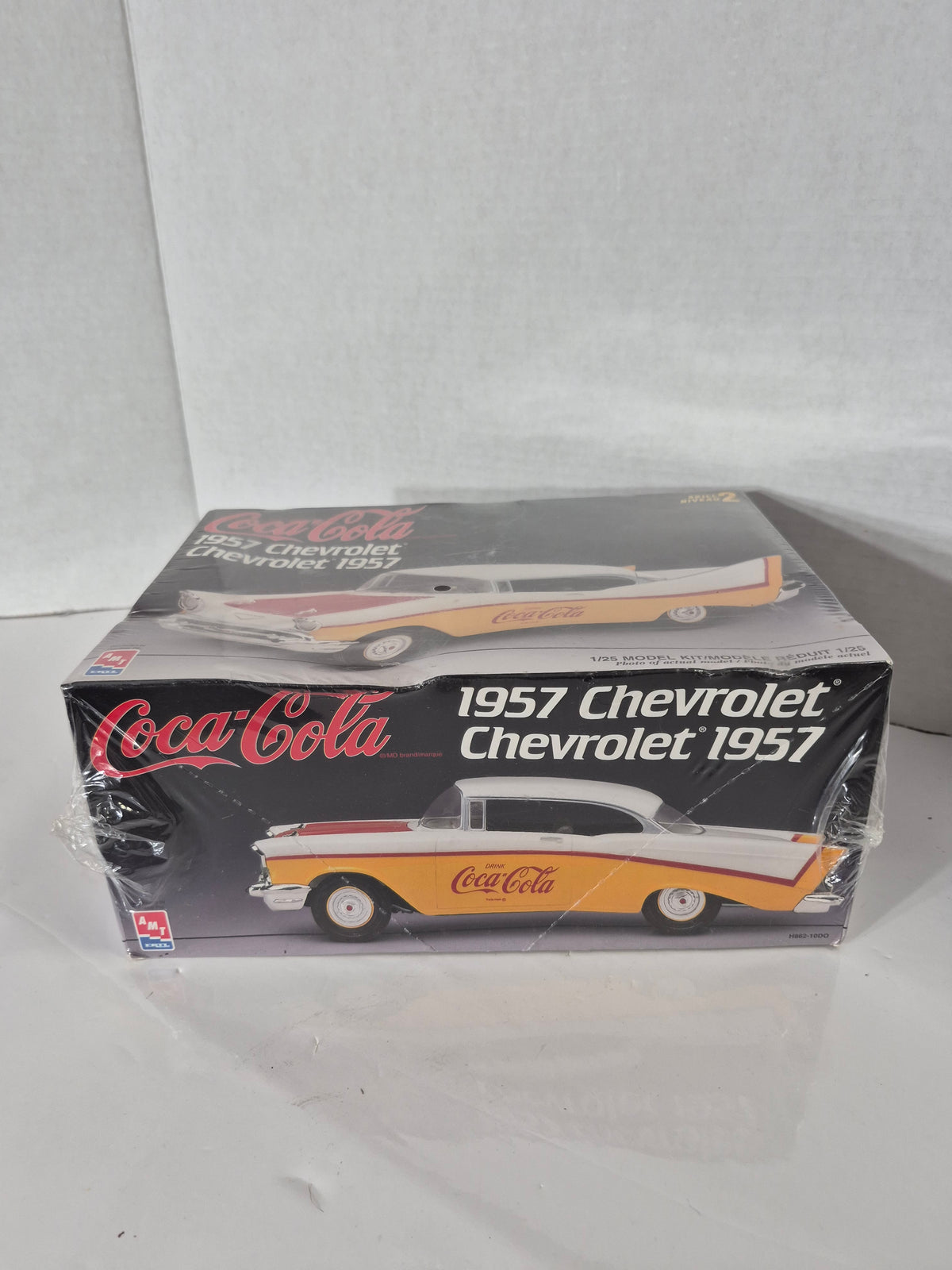 AMT/ERTL Coca-Cola 1957 Chevrolet Model Kit – 1:25 Scale, Unopened