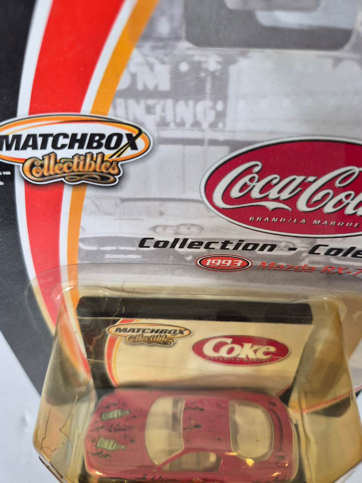 Matchbox Collectibles Coca-Cola Collection 1993 Mazda RX-7 – Sealed Package
