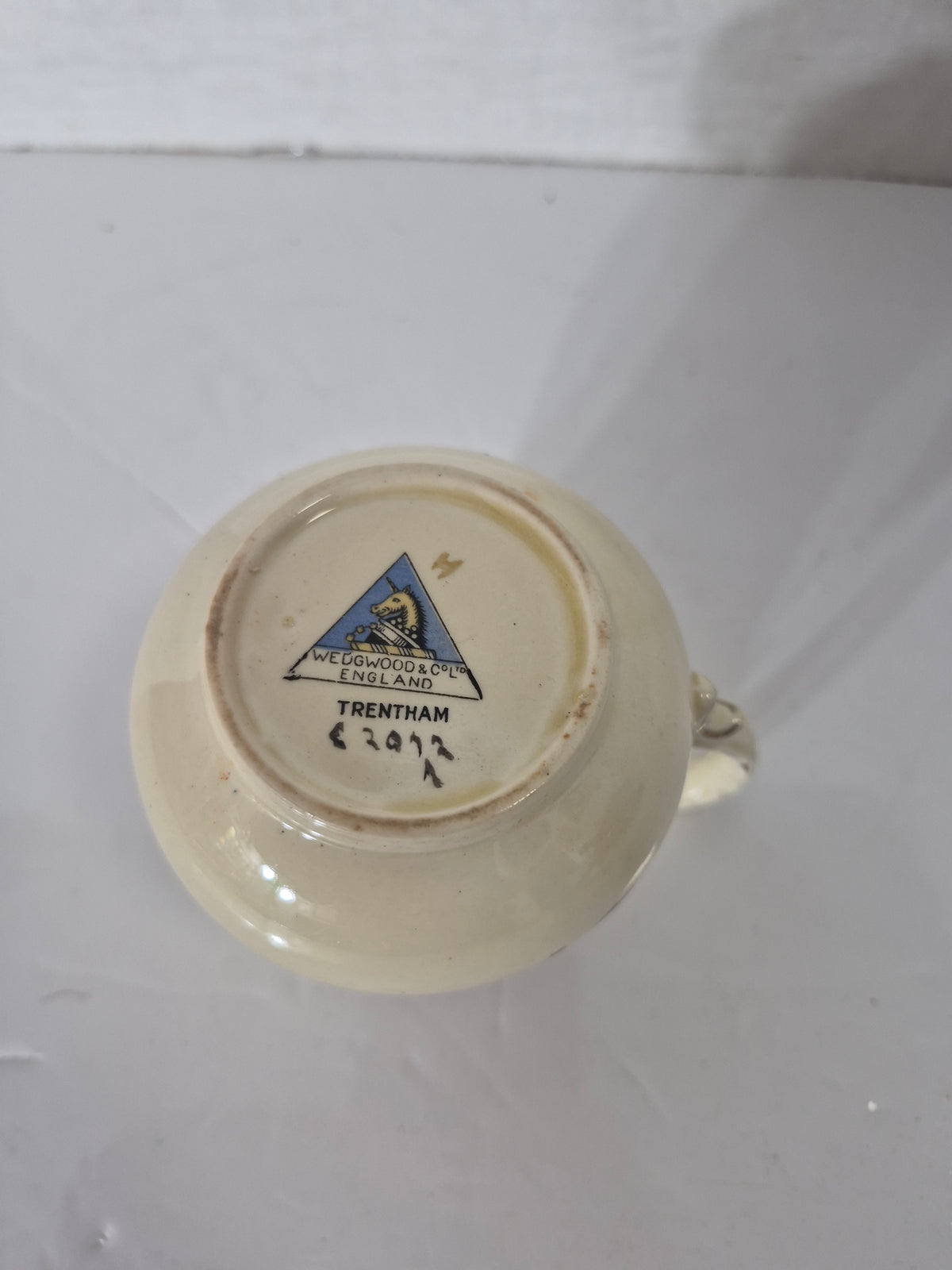 Vintage Wedgwood Trentham Creamer – Floral English Pottery