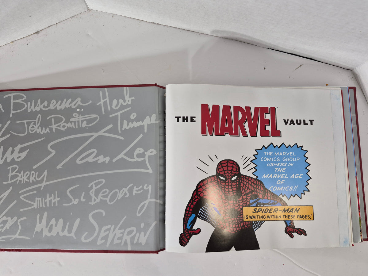 The Marvel Vault: A Museum-in-a-Book with Rare Collectibles – Roy Thomas & Peter Sanderson – 2007 Hardcover