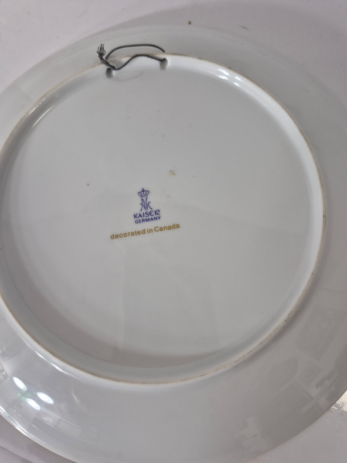 1984 Kaiser Germany RCMP Mountie Collector Plate – Bruce MacMillan – 9.5"