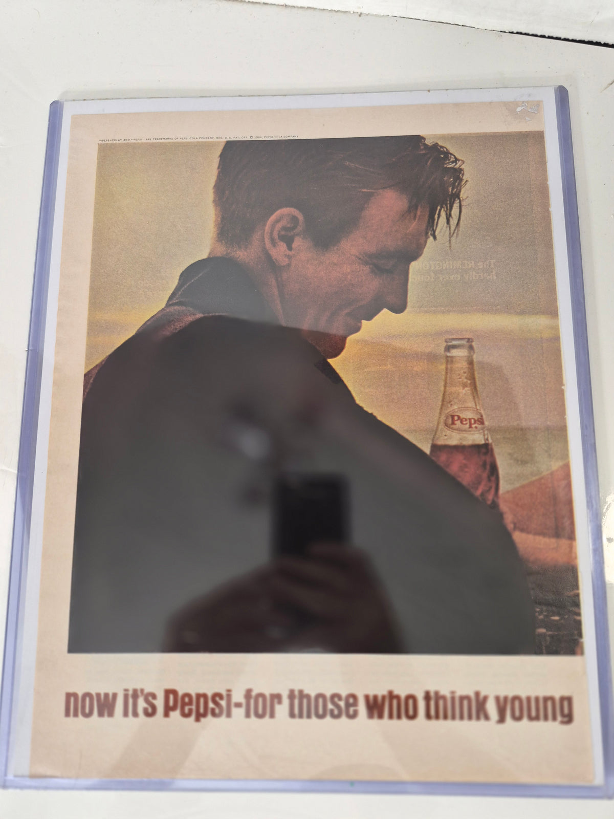 Original 1964 Pepsi-Cola “Now It’s Pepsi – For Those Who Think Young” Magazine Advertisement – 10.25" x 13.75"