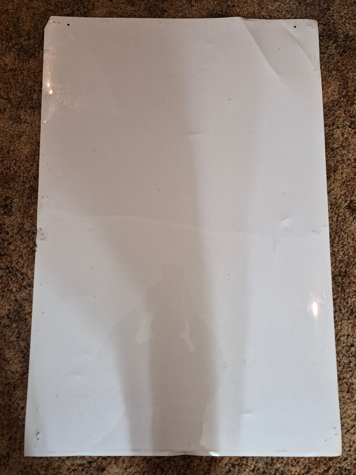 Labatt Genuine Draft "On Tap" Plastic Beer Sign – 36 x 24 in.