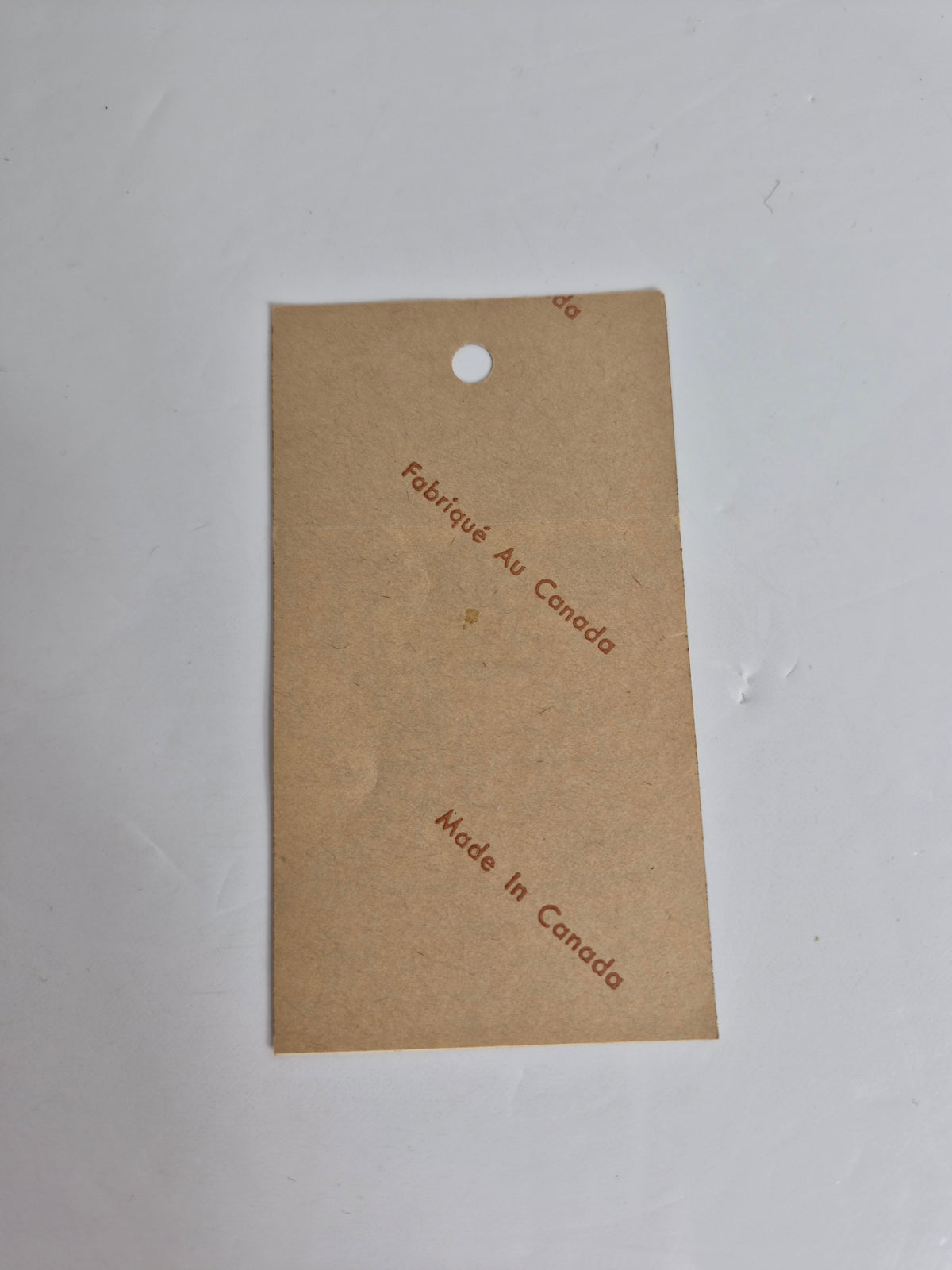 International Harvester IH Warranty Tag - Blank Dealer Parts Claim Tag - Made in Canada - CCH-354