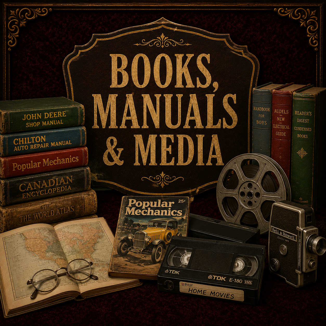Books, Manuals & Media