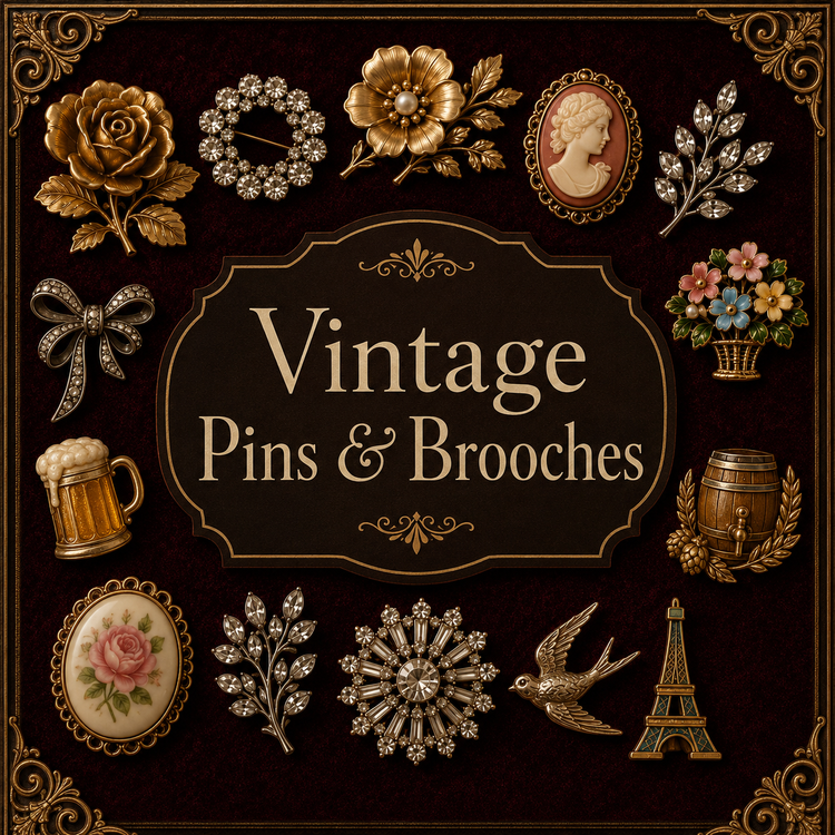 Vintage Pins & Brooches