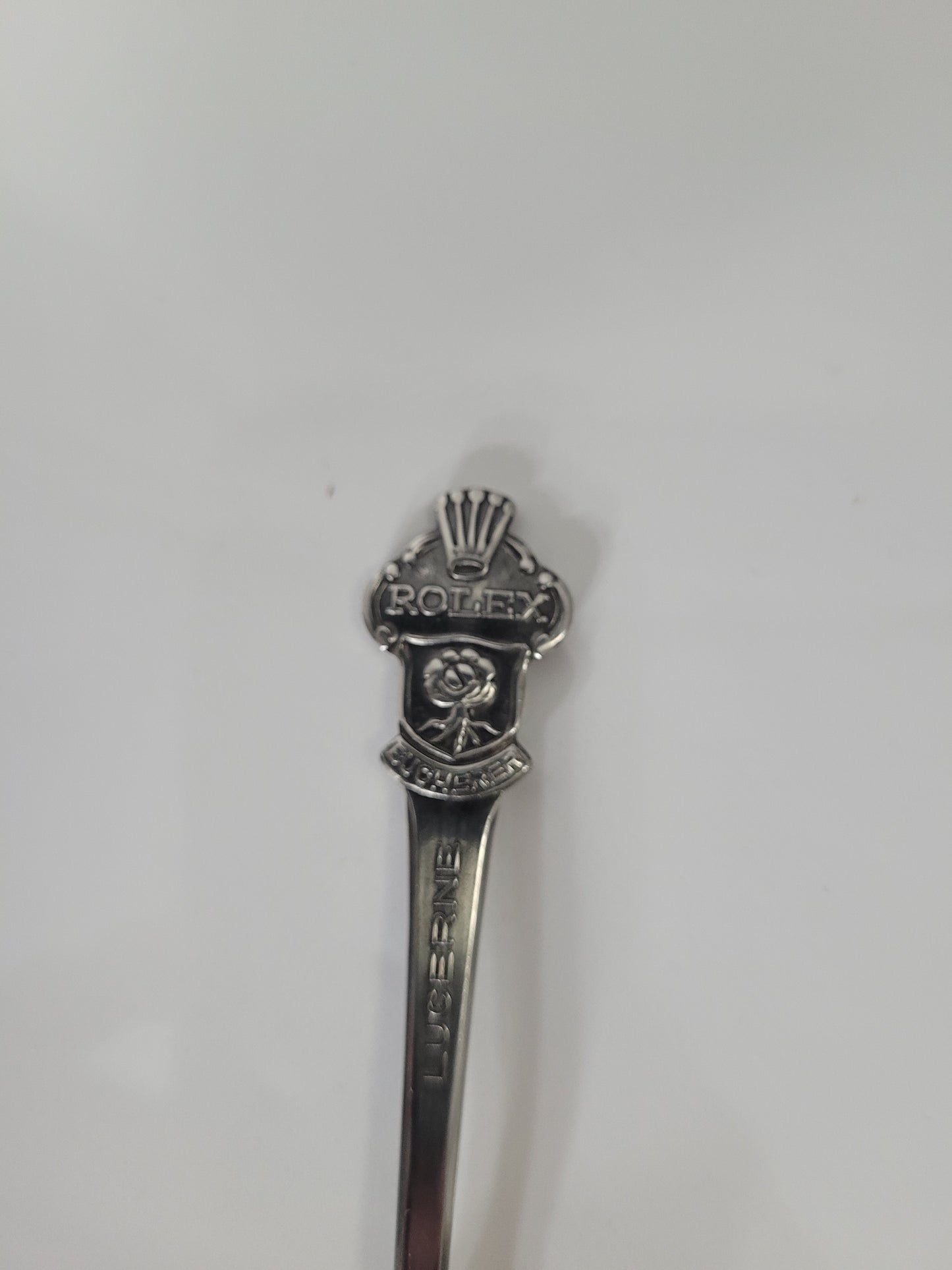 Vintage Rolex Bucherer Lucerne Switzerland Collector Spoon – 4.25 Inches