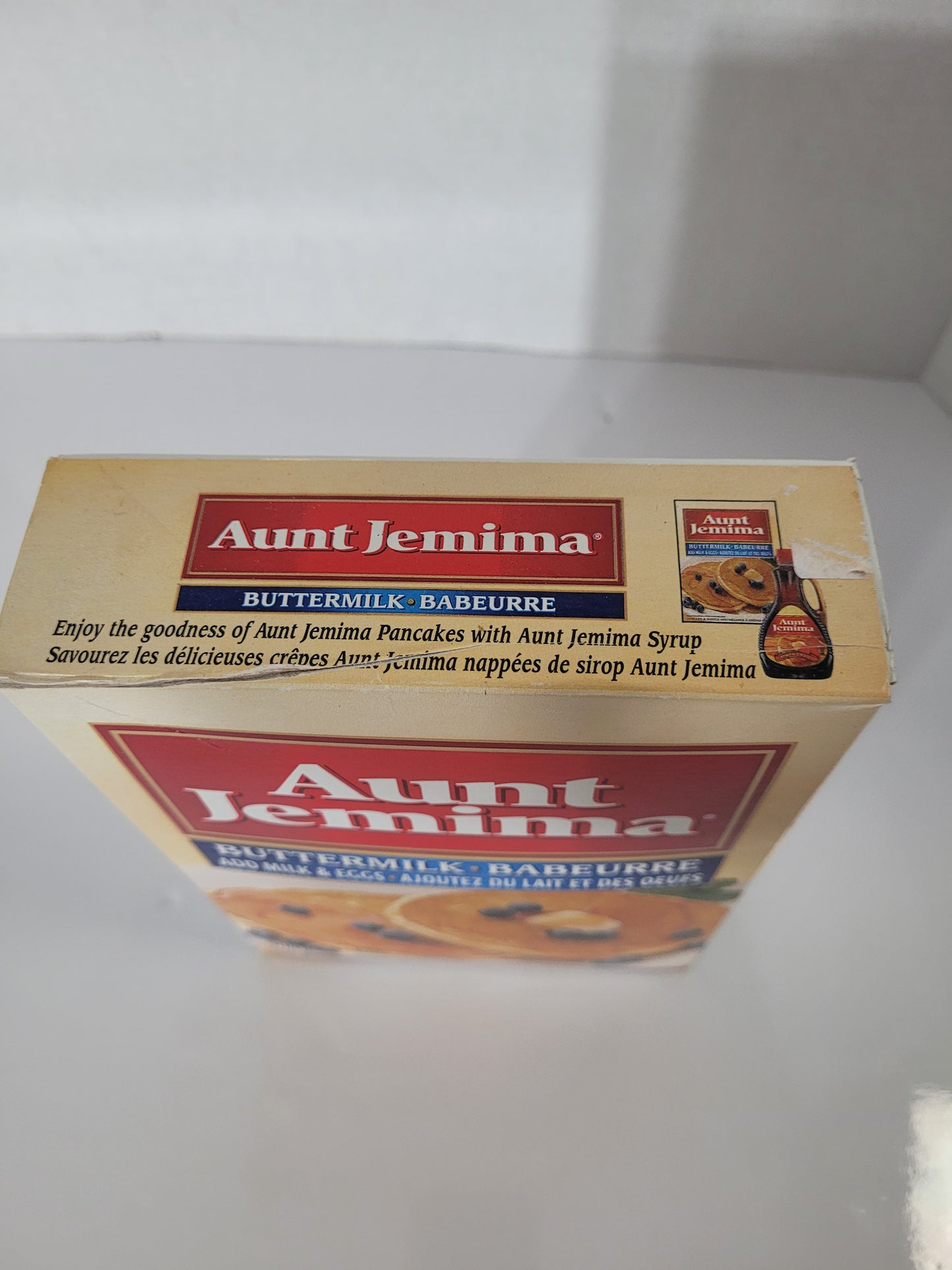 Sealed Aunt Jemima Buttermilk Pancake Mix 905 g – Discontinued Canadian Packaging Collectible