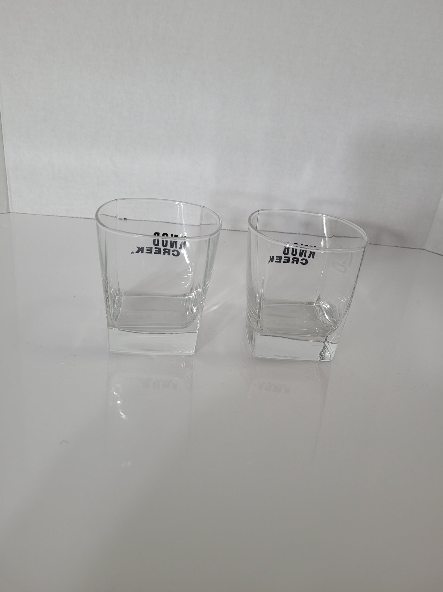 Collectible Knob Creek Bourbon Advertising Rocks Glasses – Set of 2
