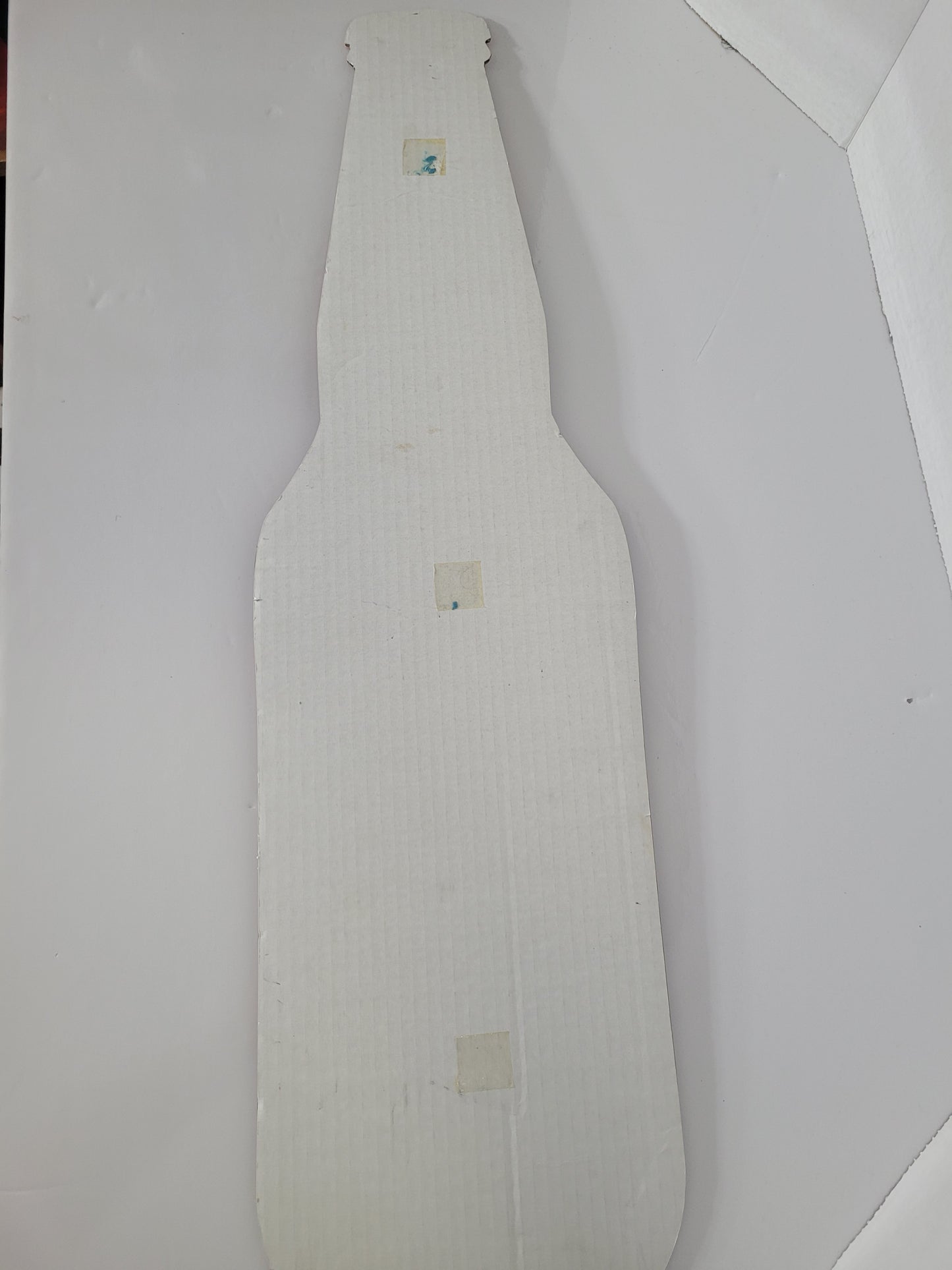 A&W Root Beer Bottle-Shaped Cardboard Advertising Display – 29" × 7.75"