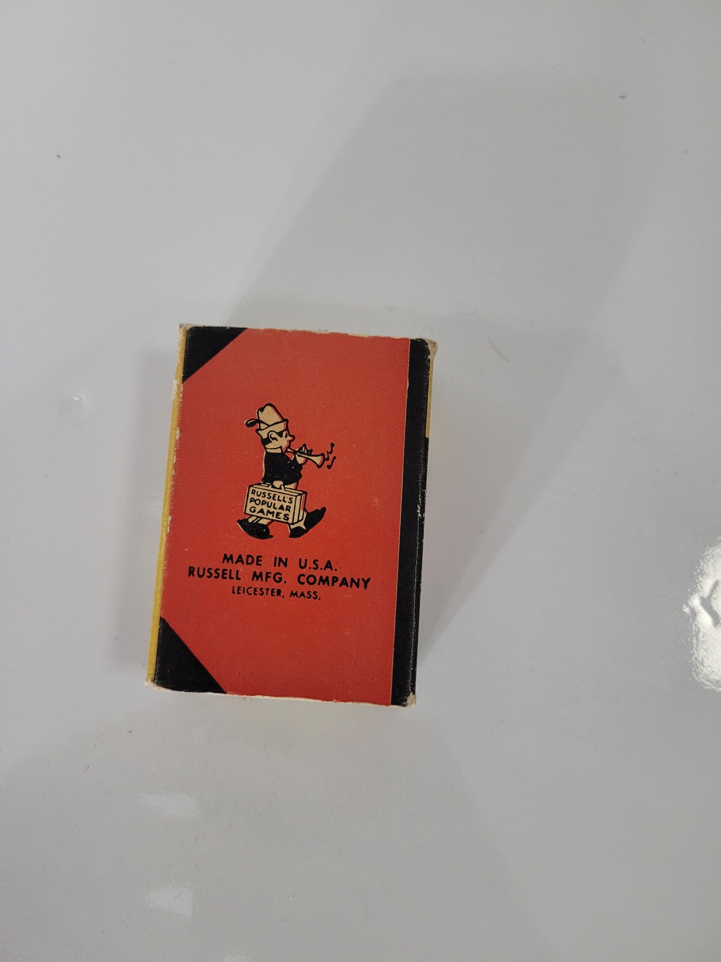 Circa 1946 Walt Disney Donald Duck Card Game Vol. 1 – Russell Mfg. Co. Box with 40 Cards