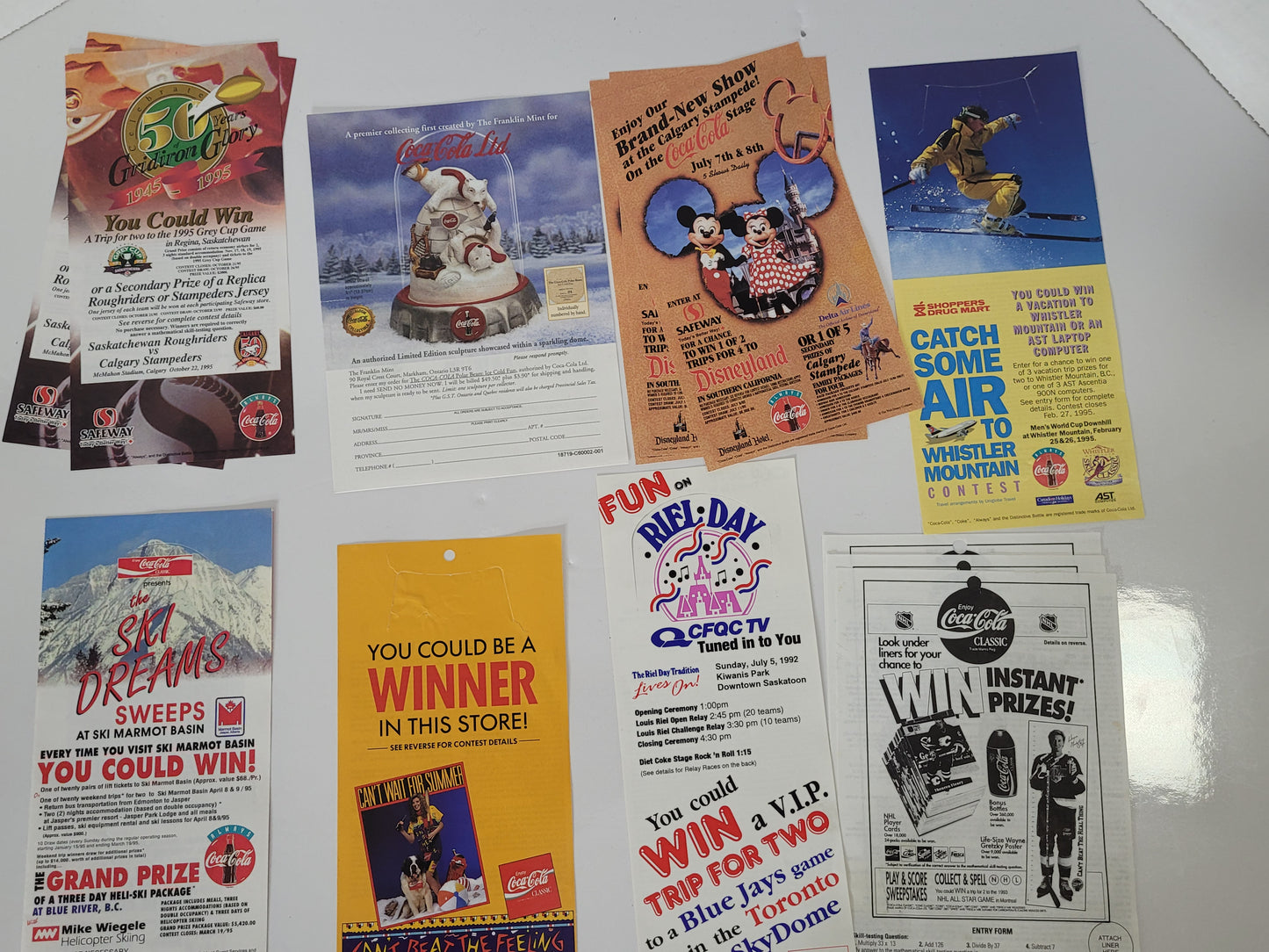 Large Vintage Coca-Cola Canadian Advertising Ephemera Archive – Scrapbooks, Promotions & Collector Papers