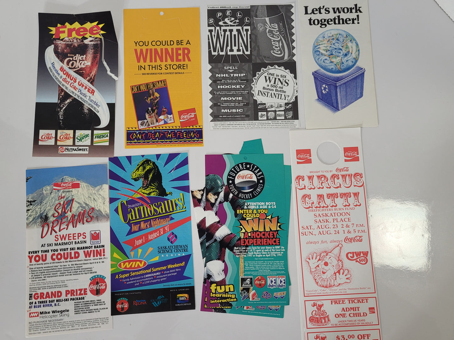 Large Vintage Coca-Cola Canadian Advertising Ephemera Archive – Scrapbooks, Promotions & Collector Papers
