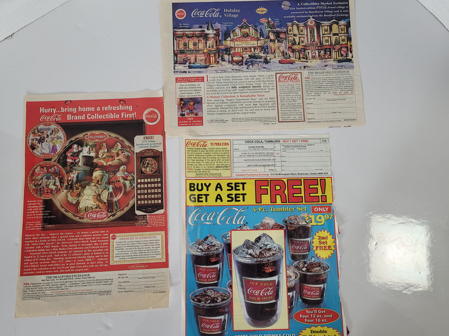 Large Vintage Coca-Cola Canadian Advertising Ephemera Archive – Scrapbooks, Promotions & Collector Papers