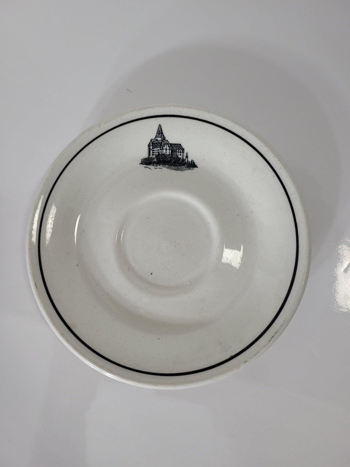Vintage Bessborough Hotel Royal Doulton Steelite Saucer – Saskatoon – 5.5"