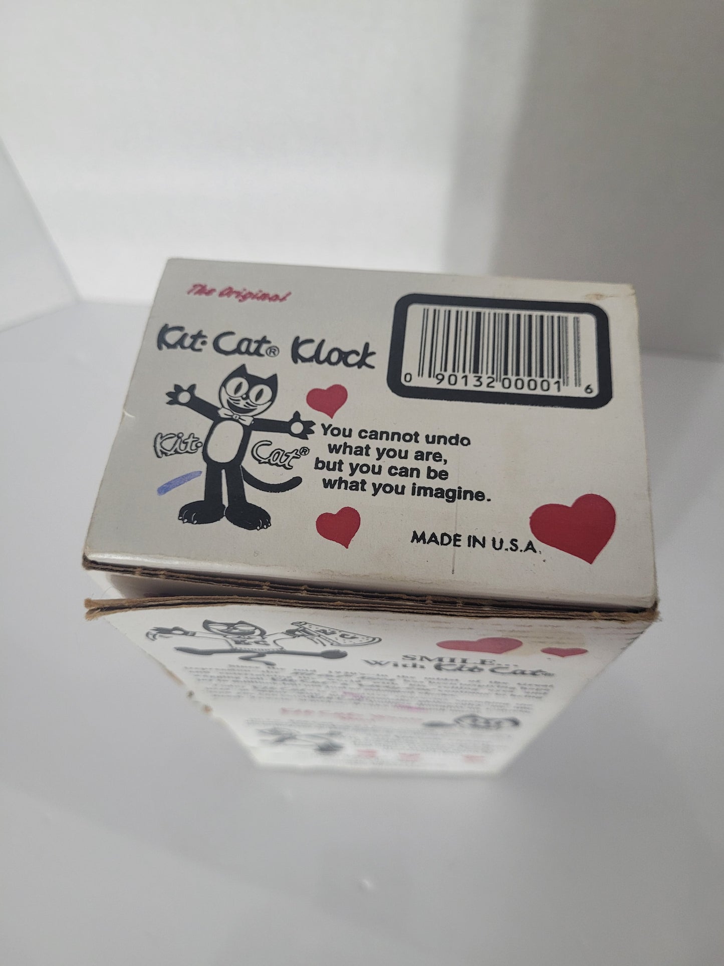 Retired Scarlet Red Kit-Cat Klock BC-42 with Original Box – Display Only