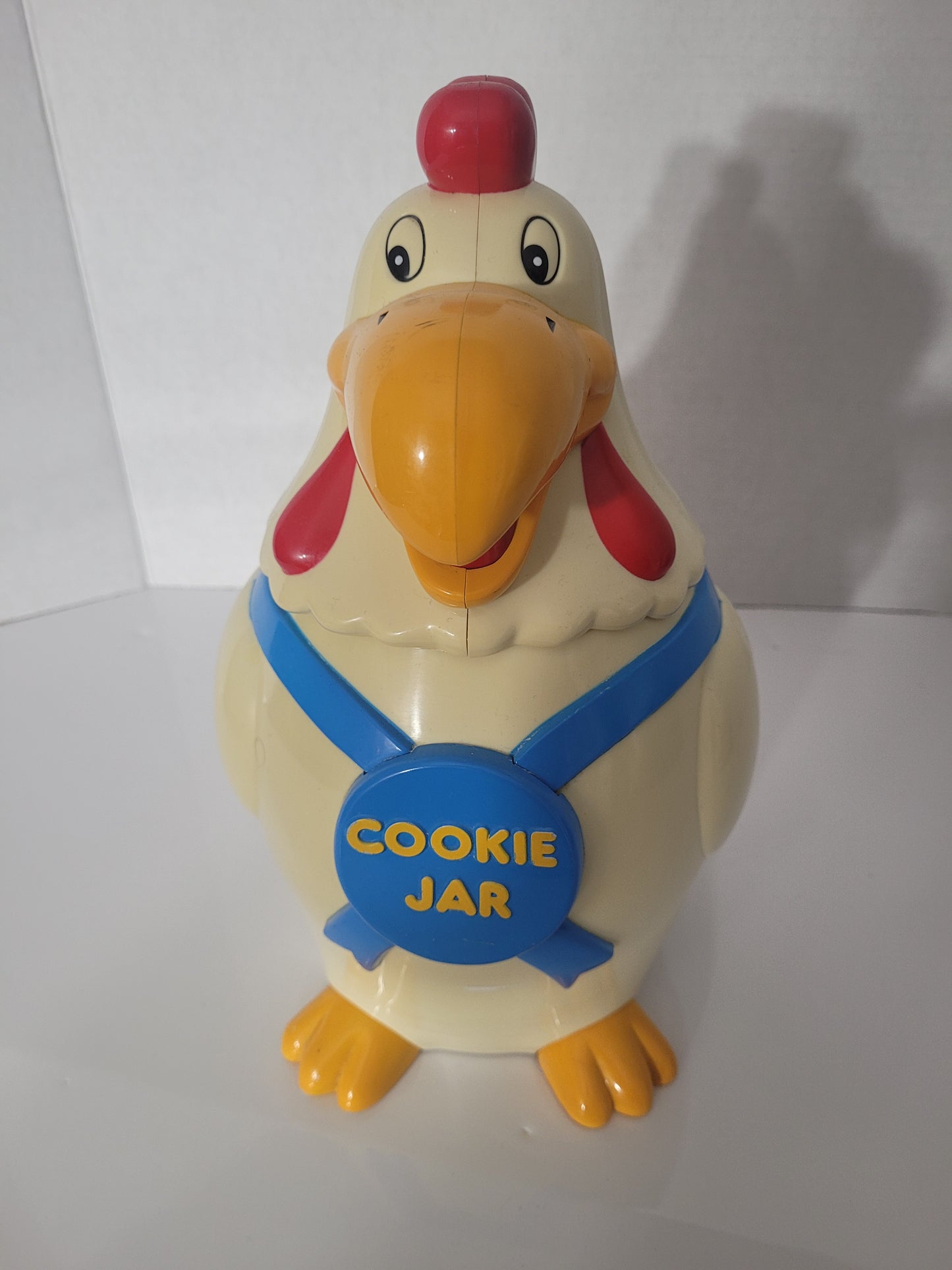 Vintage Talking Rooster Cookie Jar with Working Cock-a-Doodle-Doo Sound – 11"