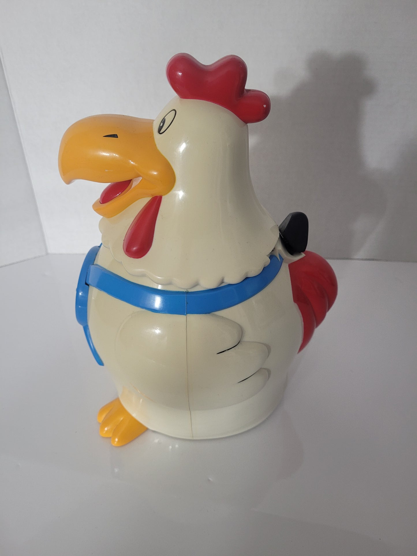 Vintage Talking Rooster Cookie Jar with Working Cock-a-Doodle-Doo Sound – 11"