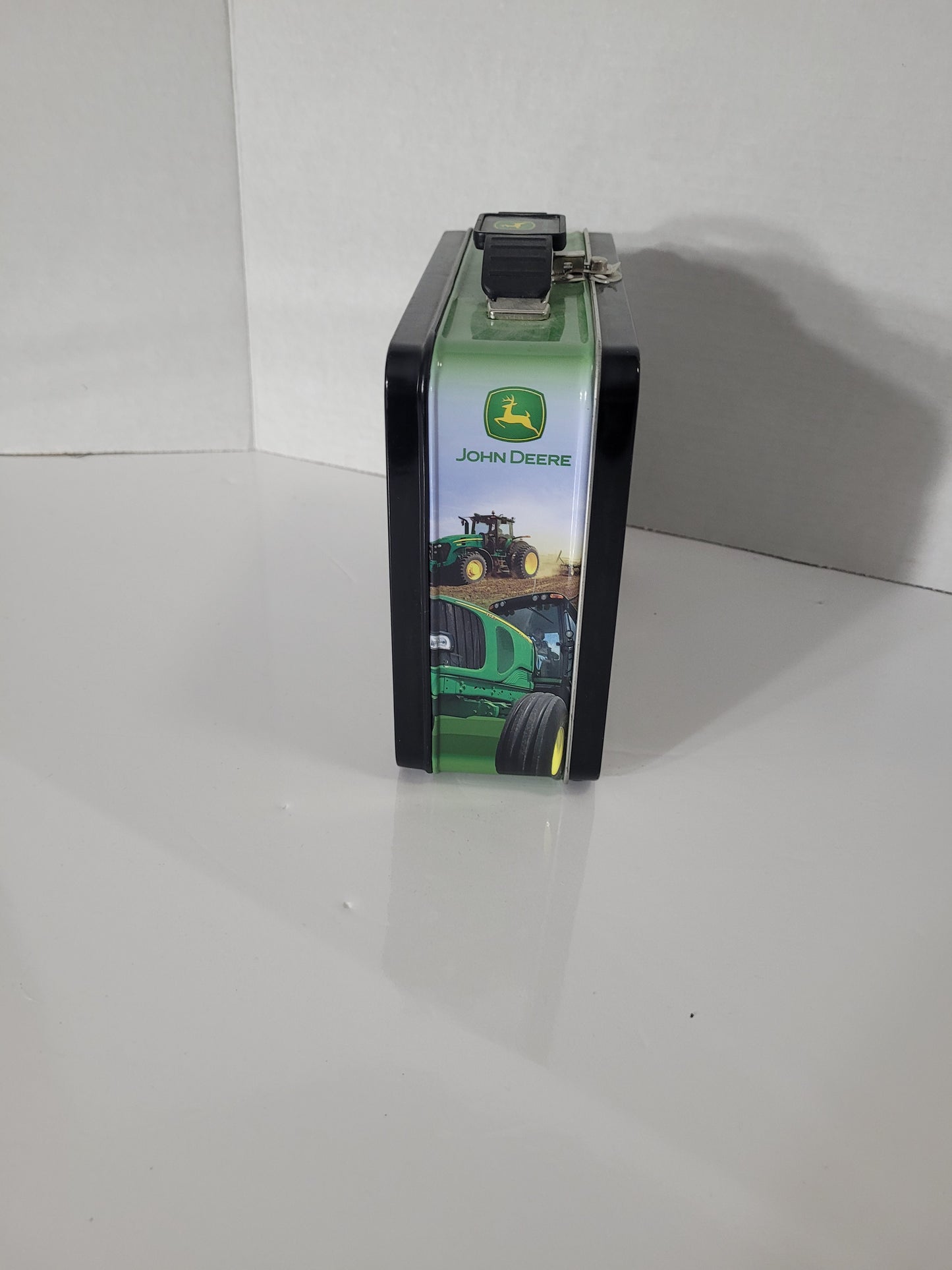 John Deere 6430 Tractor Embossed Metal Lunch Box – 8″ × 6.75″