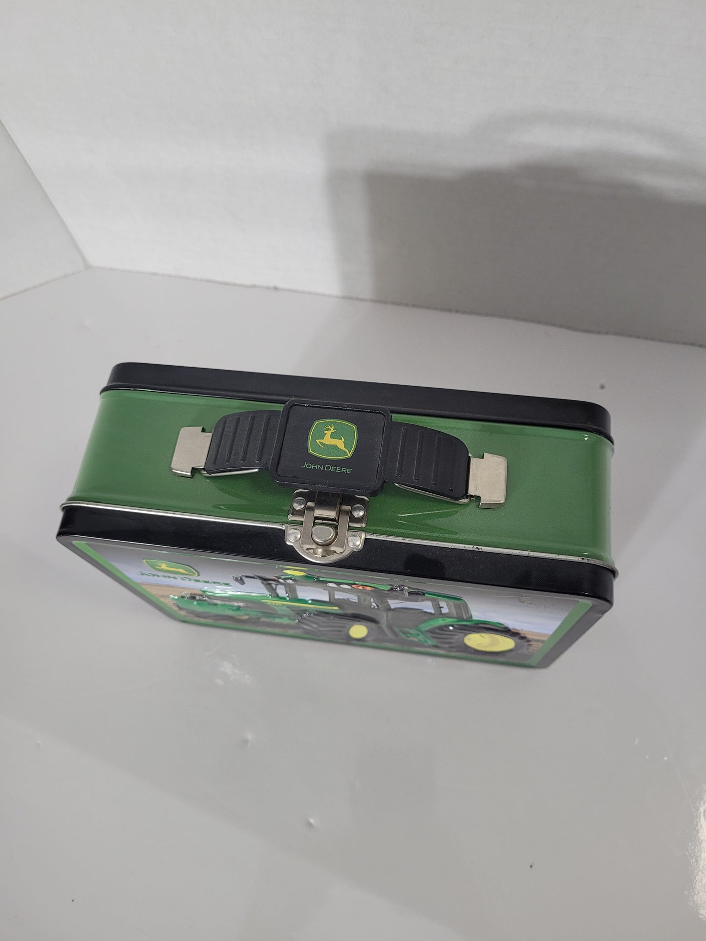 John Deere 6430 Tractor Embossed Metal Lunch Box – 8″ × 6.75″
