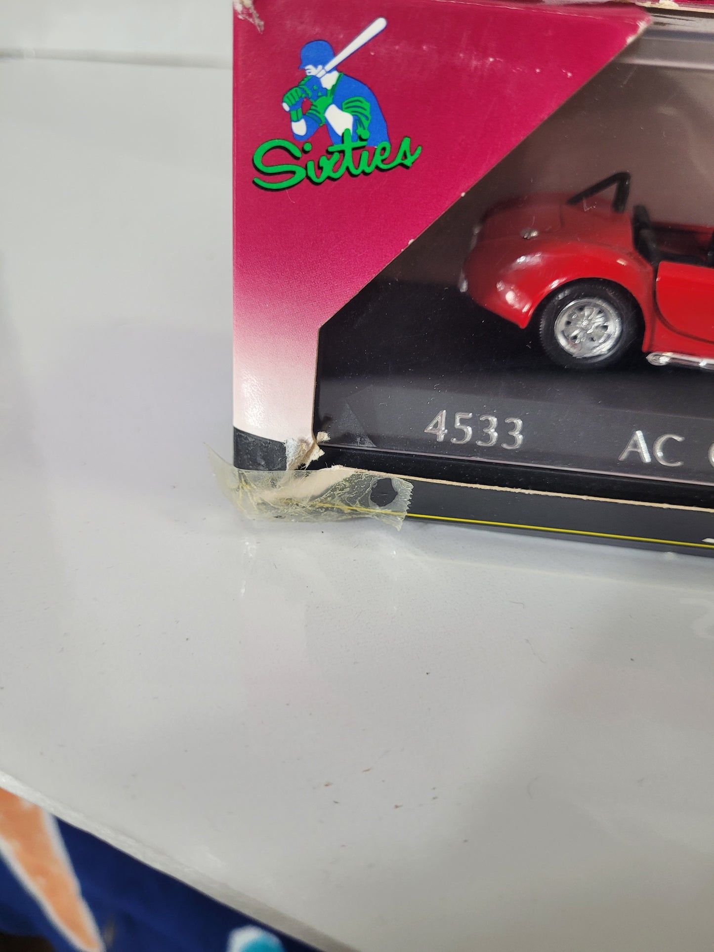 Vintage Solido Sixties No. 4533 AC Cobra 427 1:43 Die-Cast Car – Boxed