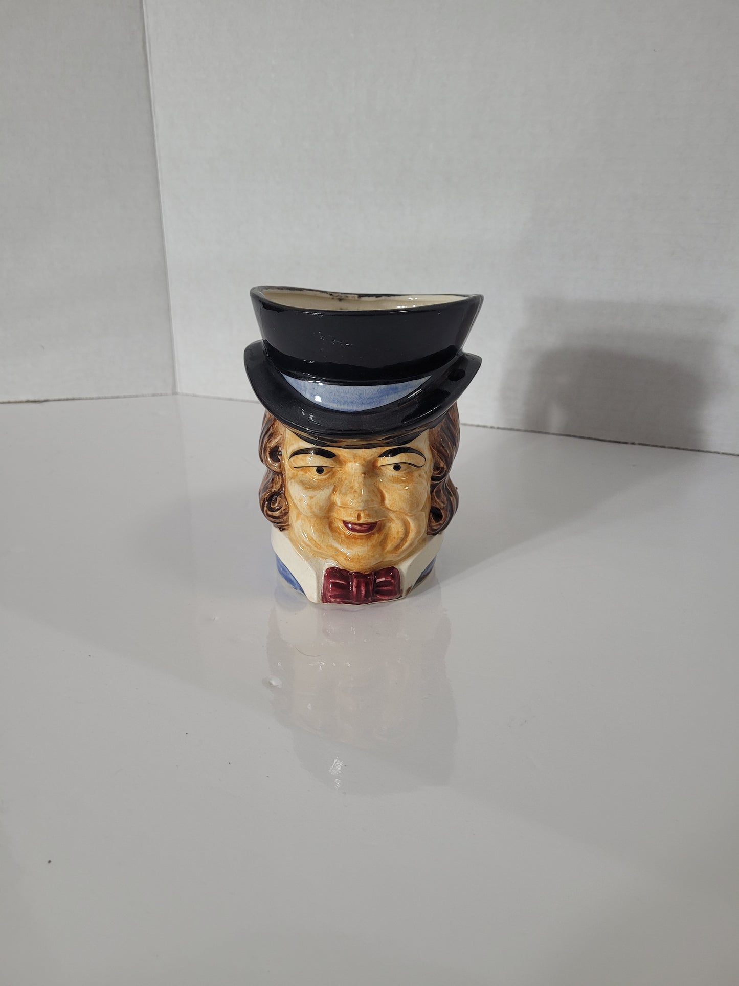 Vintage Occupied Japan Gentleman Character Jug – Top Hat Toby-Style Mug
