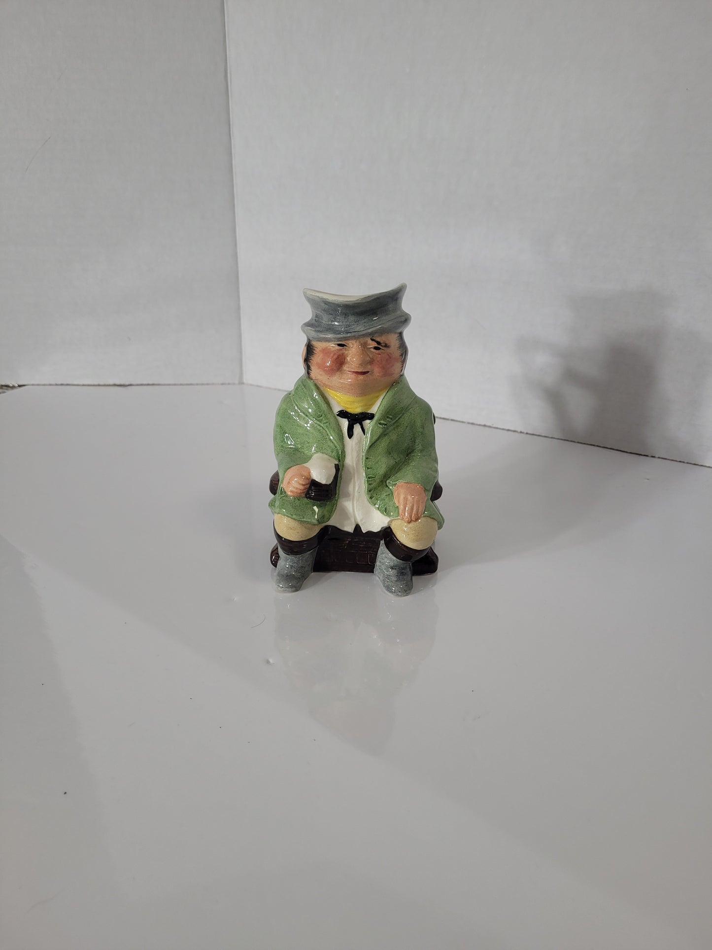 Vintage Kelsboro Ware “The Coachman” Toby Jug – Hand Painted England – 5 in.