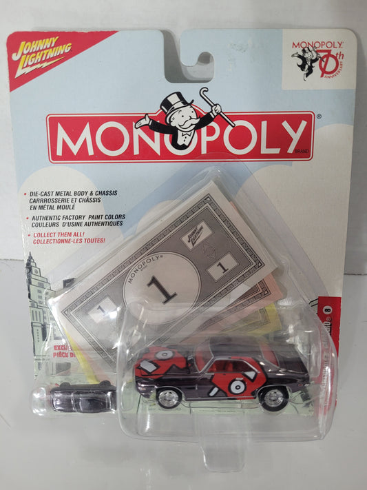 Johnny Lightning Monopoly 70th Anniversary 1969 Chevrolet Camaro Die-Cast Car – Sealed