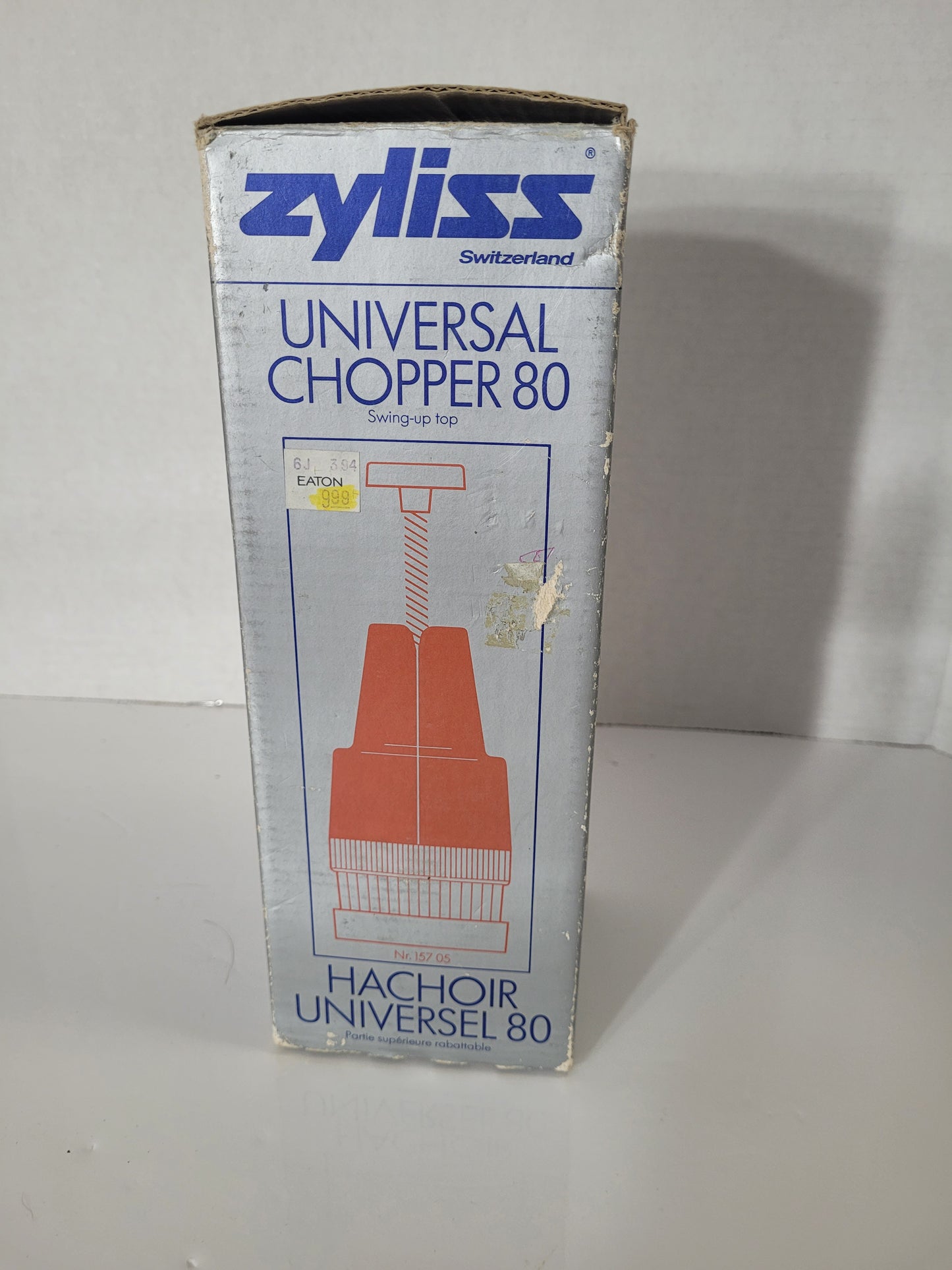Vintage Zyliss Universal Chopper 80 – Swiss-Made Food Chopper with Original Box