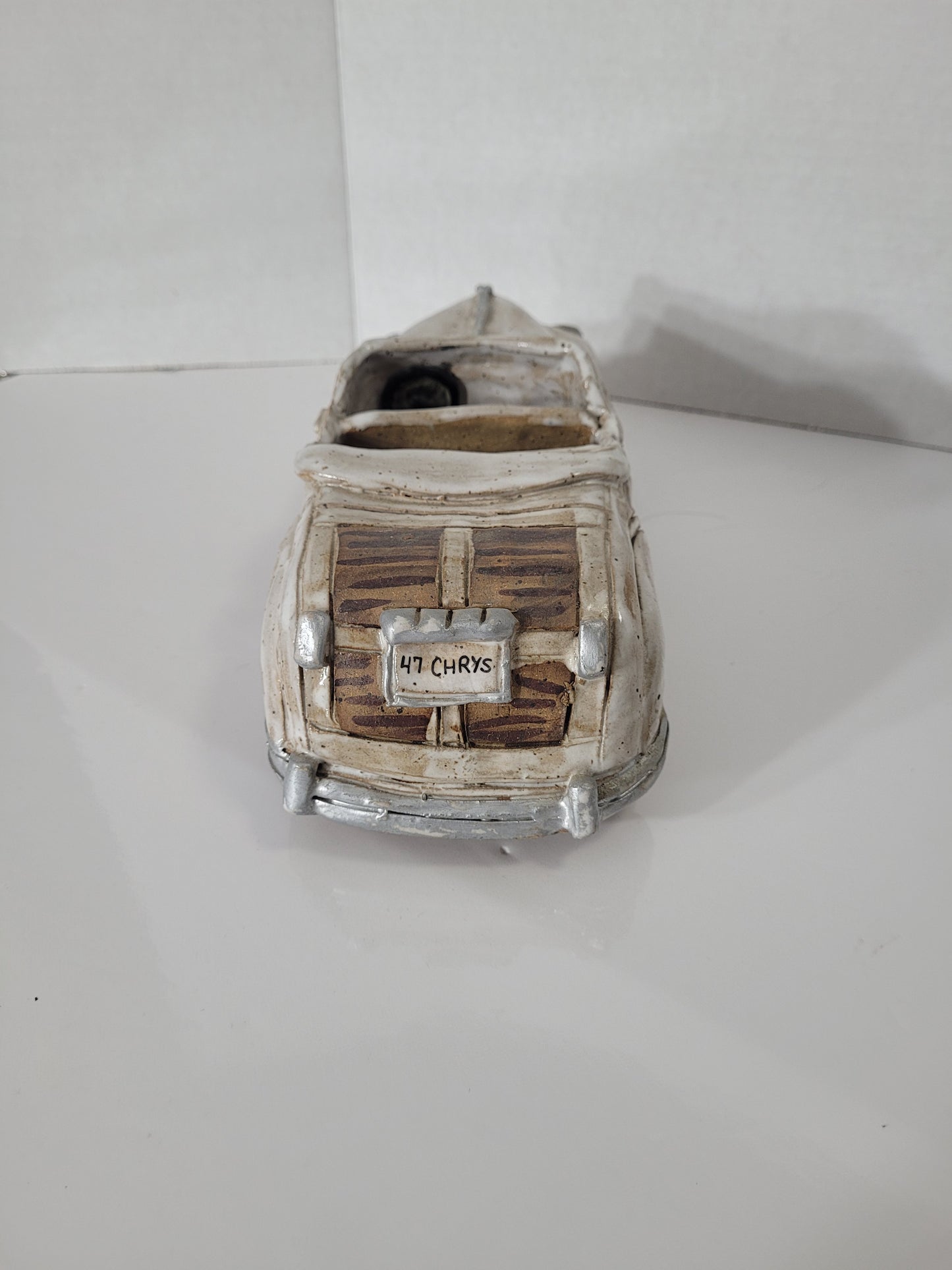 Handcrafted Ceramic 1947 Chrysler Town & Country Convertible Sculpture – Mopar Masters Club 1996