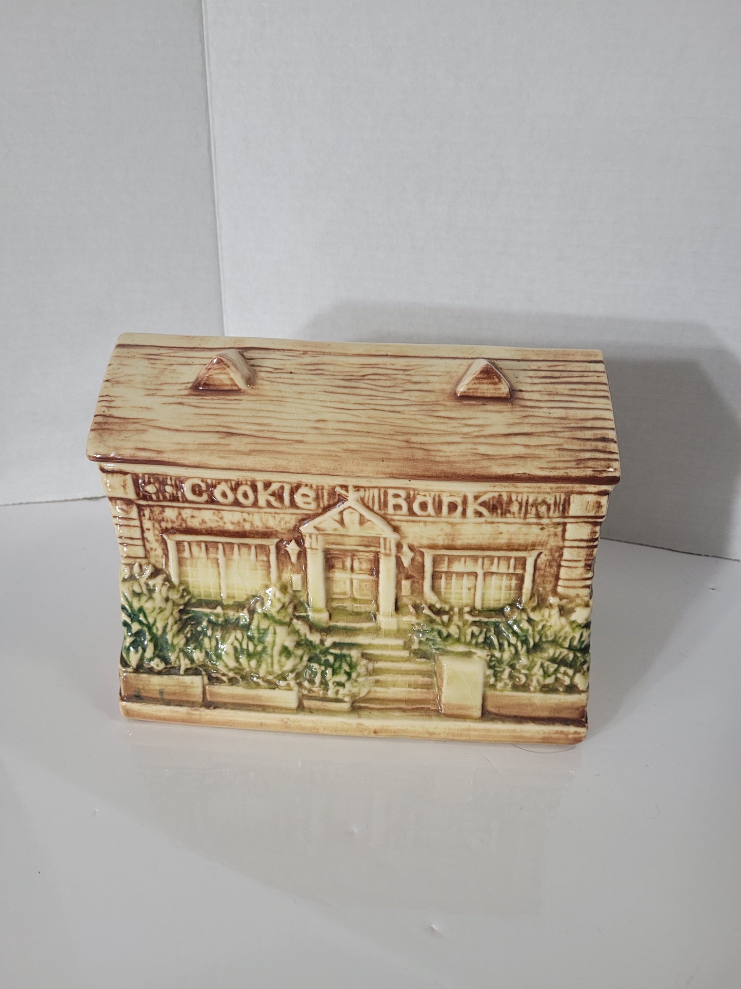 Vintage 1961 McCoy Pottery Cookie Bank & Cookie Jar – Ceramic House