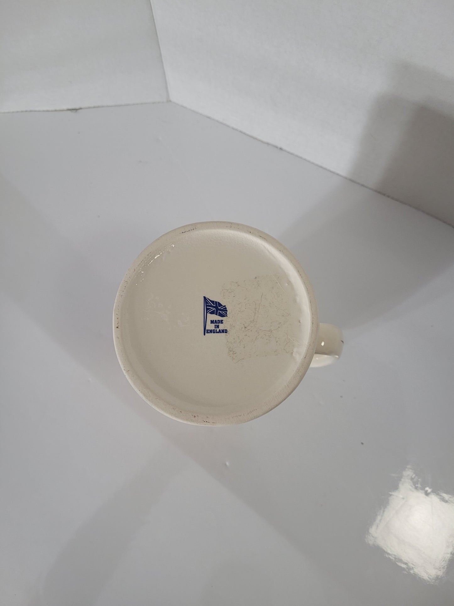 Vintage English “Two Great Leaders” Lord Roberts Advertising Ceramic Pitcher – 7"
