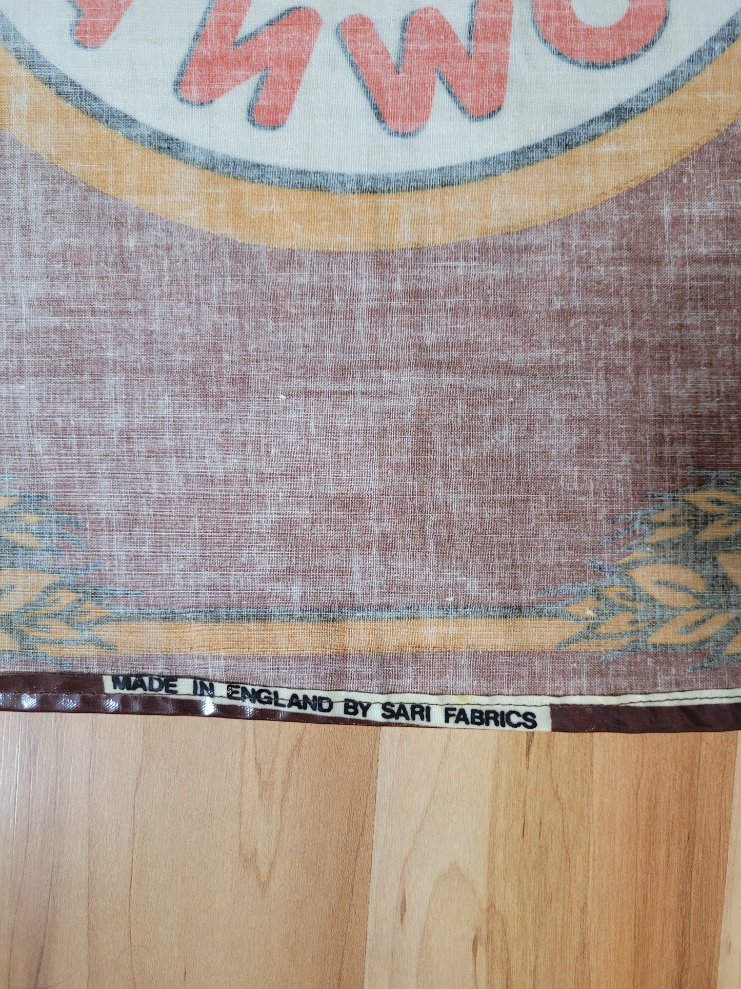 Vintage Newcastle Brown Ale Advertising Apron – Made in England by Sari Fabrics – Breweriana Collectible
