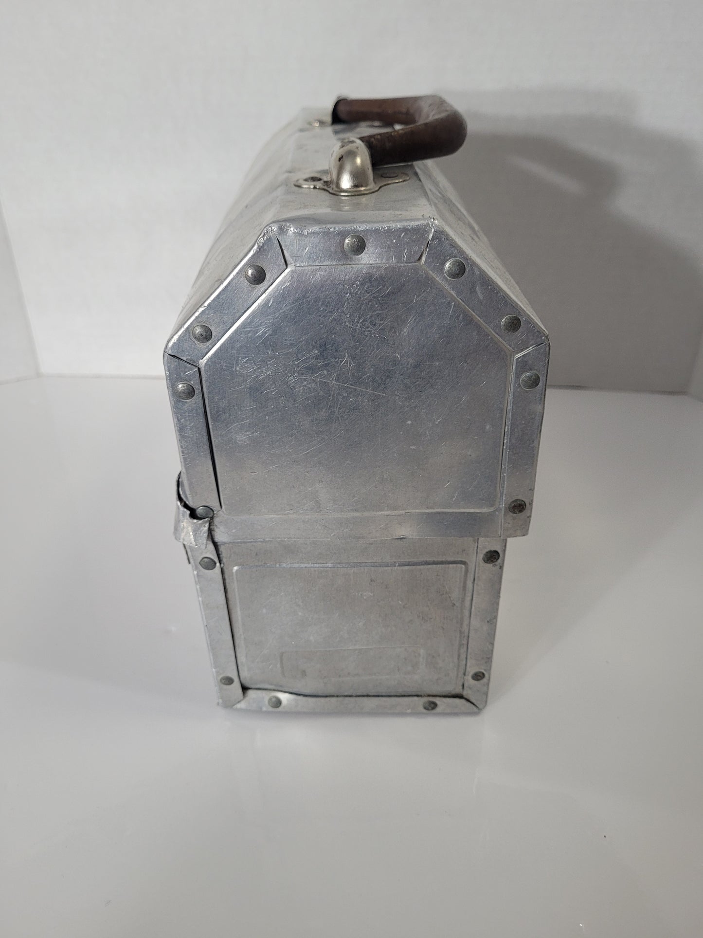 Vintage Canadian Aladdin Aluminum Workman’s Lunch Box