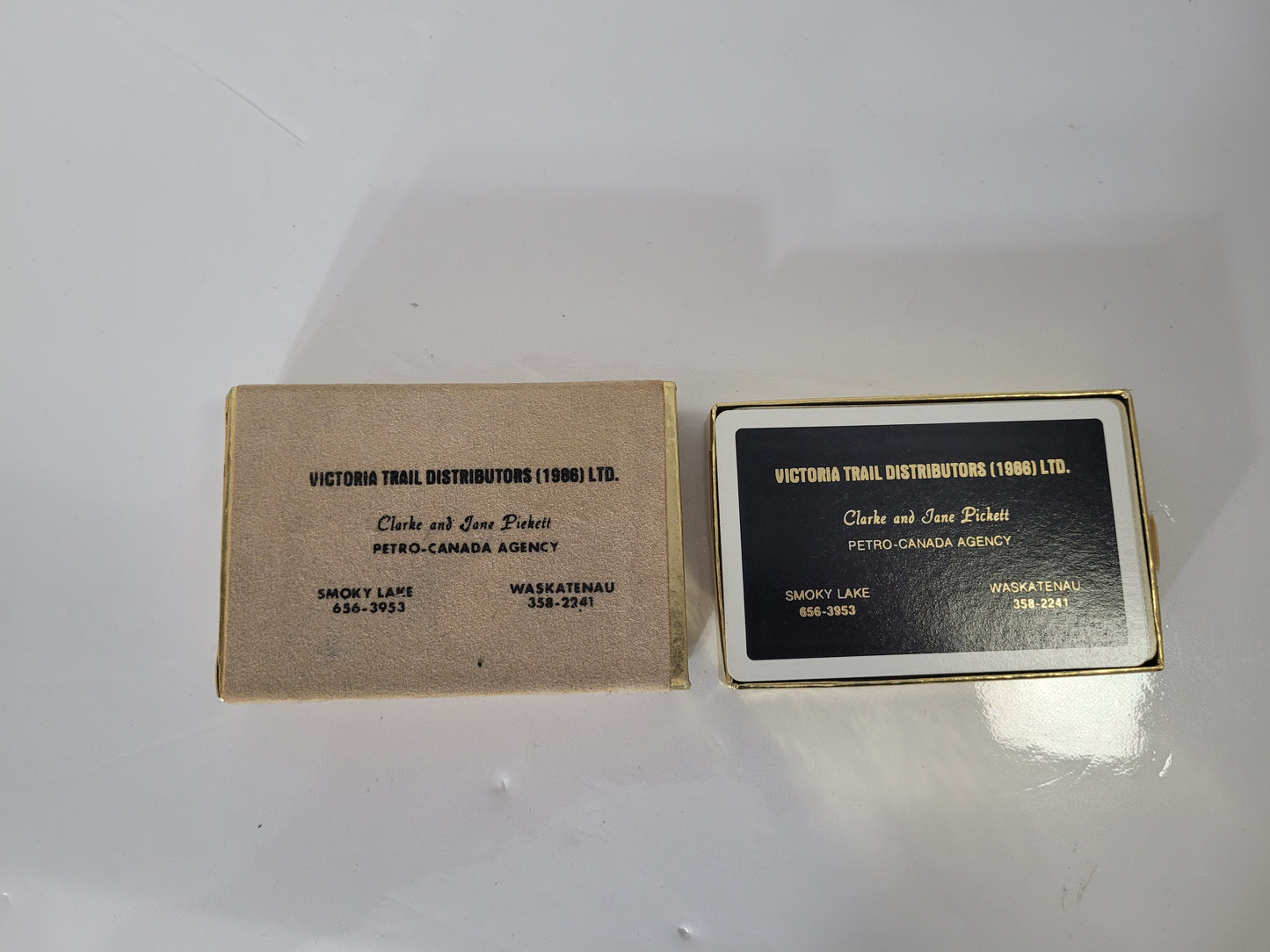 Vintage Petro-Canada Advertising Playing Cards – Victoria Trail Distributors (1966) Ltd. – Complete 54-Card Deck