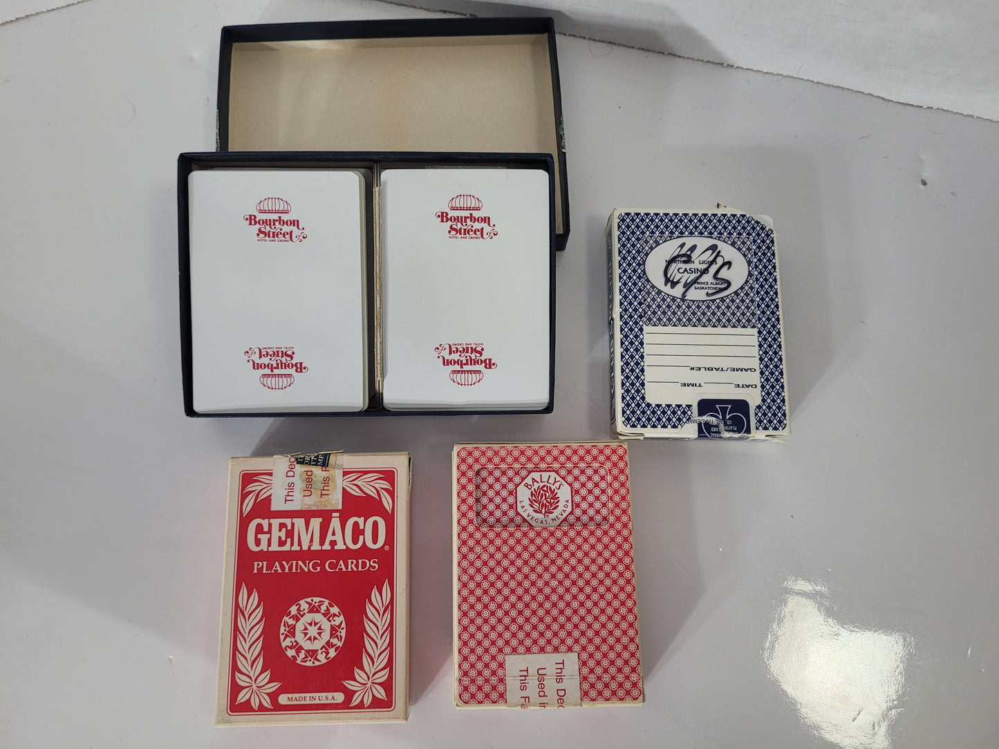 Vintage Playing Card Lot – Casino & Canadian Tire Options – 5 Complete Decks