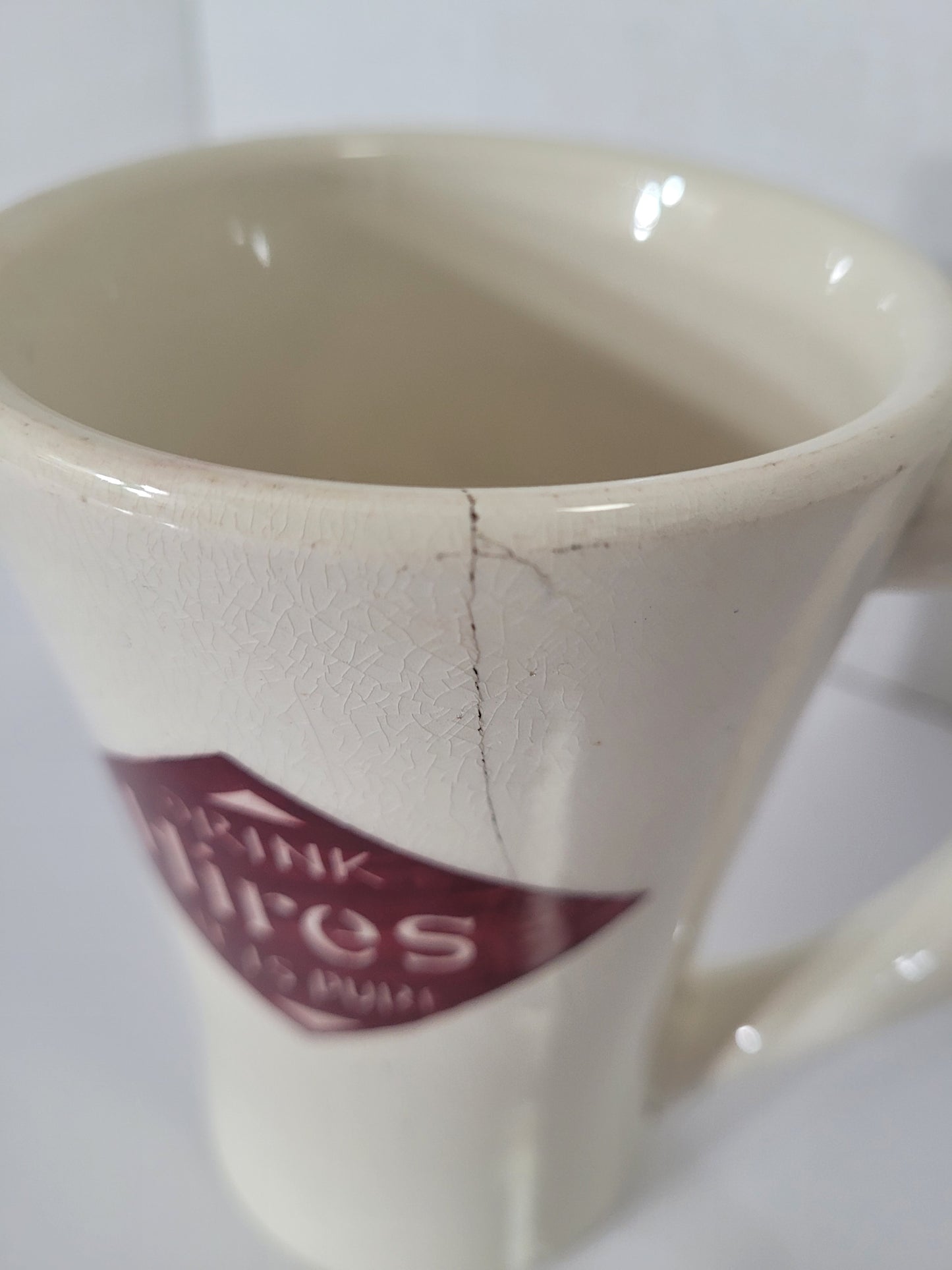 Vintage Hires Root Beer Stoneware Advertising Mug – 5.5"