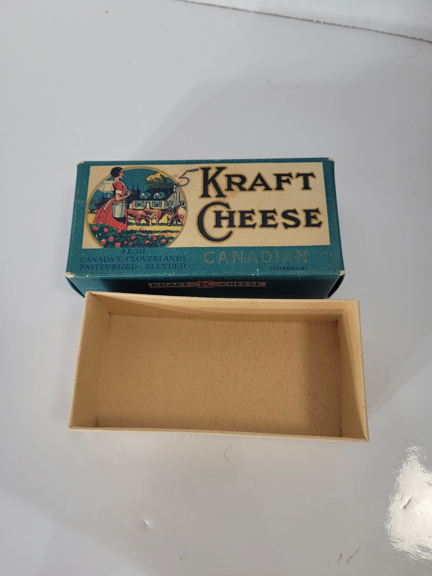 Vintage Kraft Canadian Cheddar Cheese Box – Early Canadian Advertising