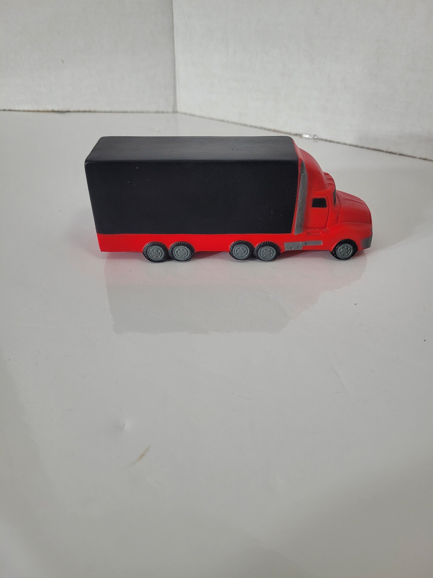 Q-Line Trucking Saskatoon Promotional Foam Semi Truck – Vintage-Style Advertising Collectible