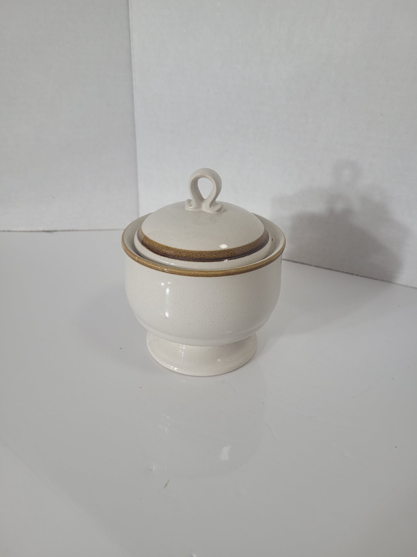 Vintage Mikasa Stone Harvest KD100 Covered Sugar Bowl – Japan